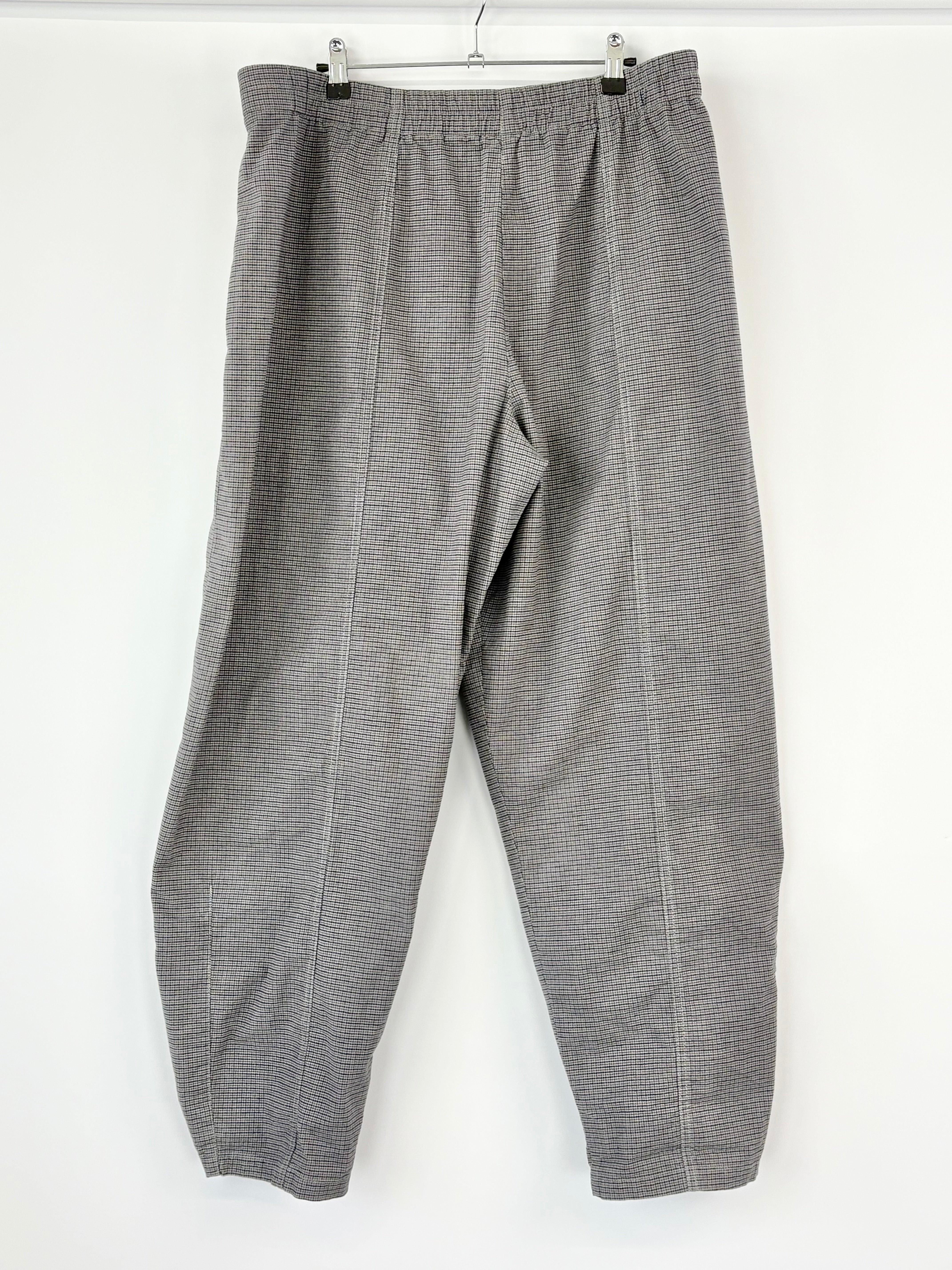 Oska Gingham Relaxed Fit Wide-Leg Pant - AU16/18