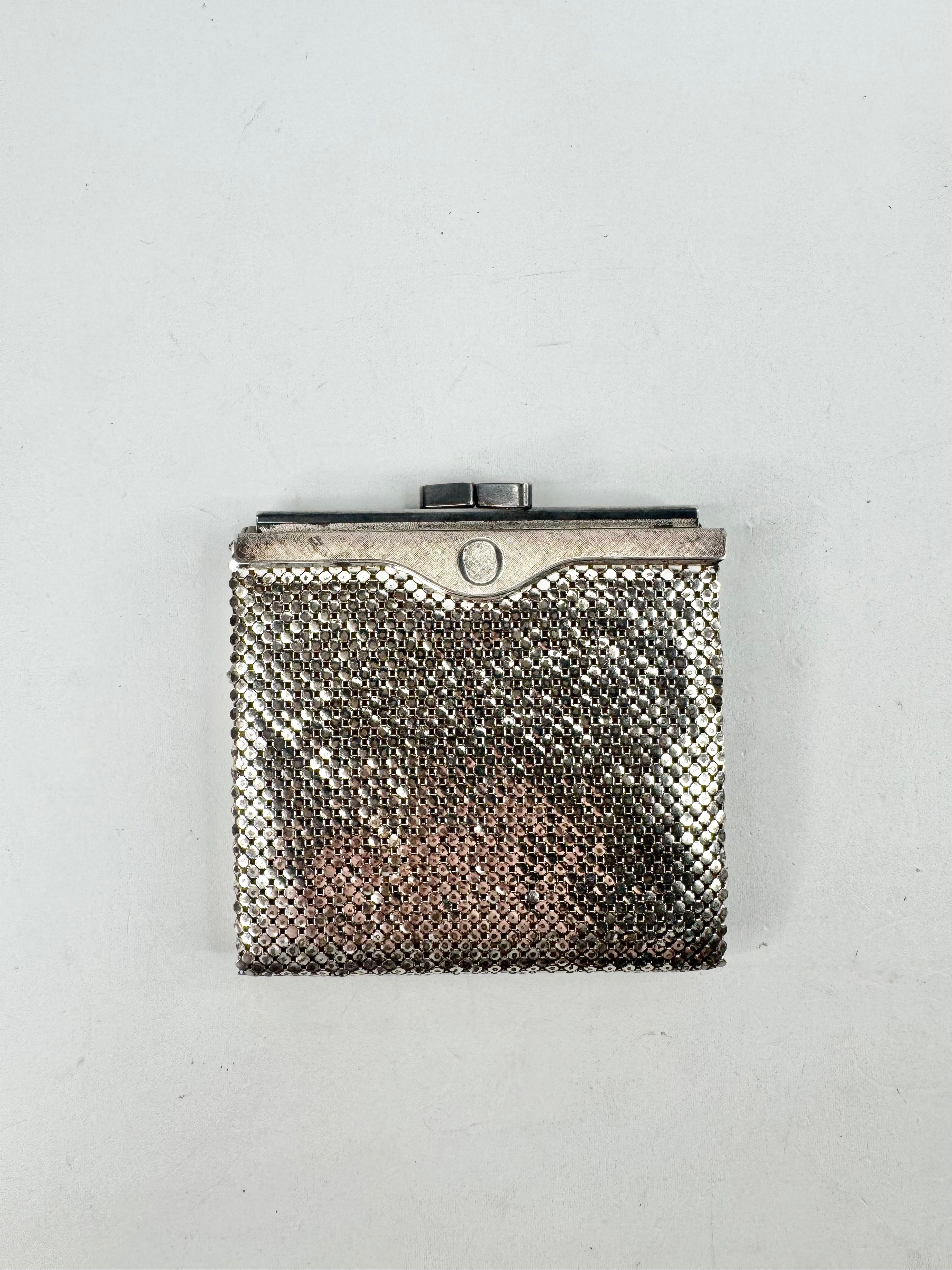 Vintage Oroton Silver Metal Mesh Wallet