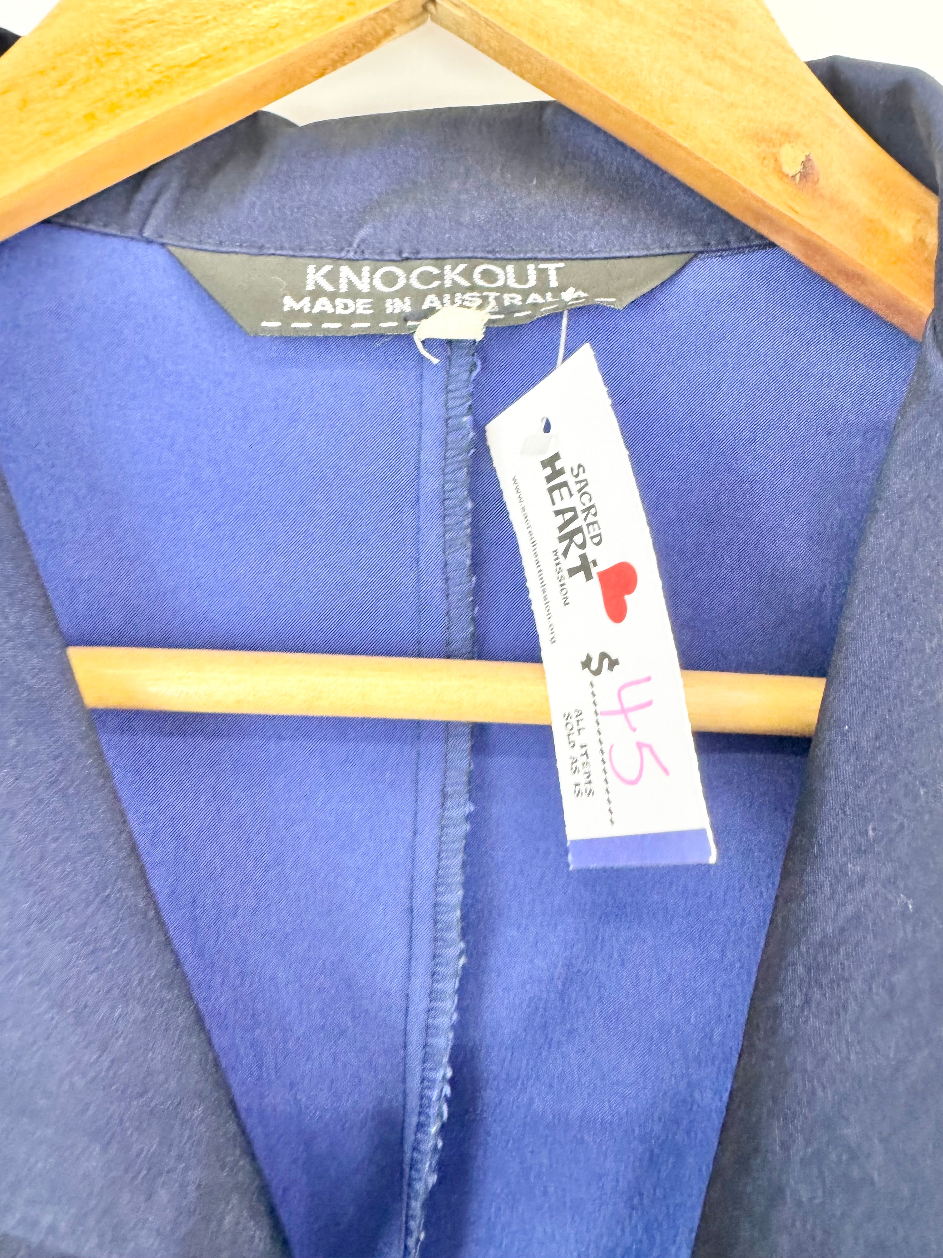 Vintage 90s Knockout Dark Violet Jacket - AU10