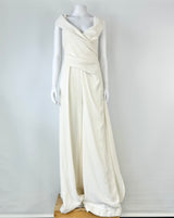 Talbot Runhof Cream 'Citrin1' Jumpsuit NWT - AU10