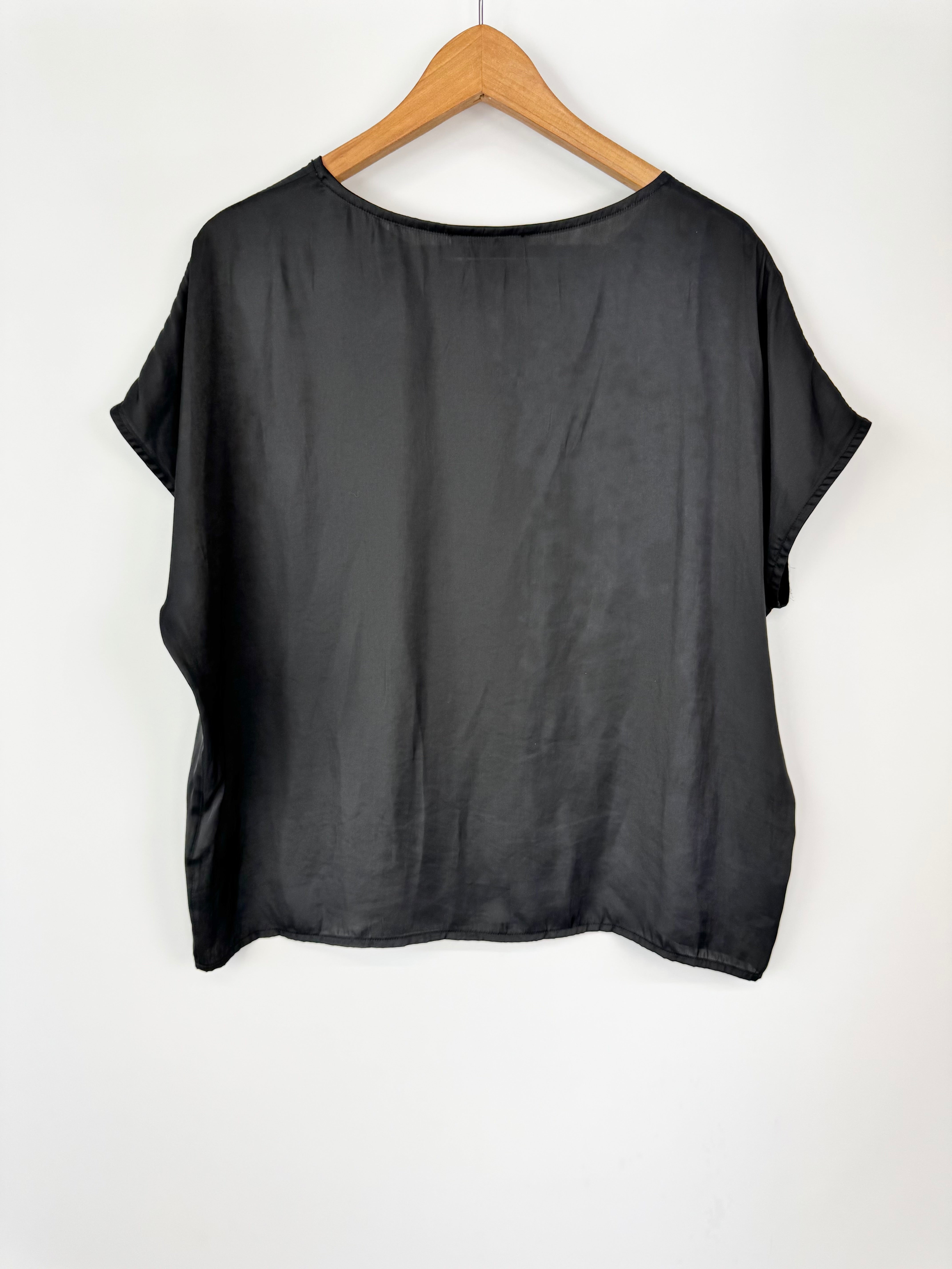 Morrison Faded Black Boxy Fit Top - AU8/10