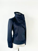 Calvin Klein Navy Blue Crop Jacket - AU8