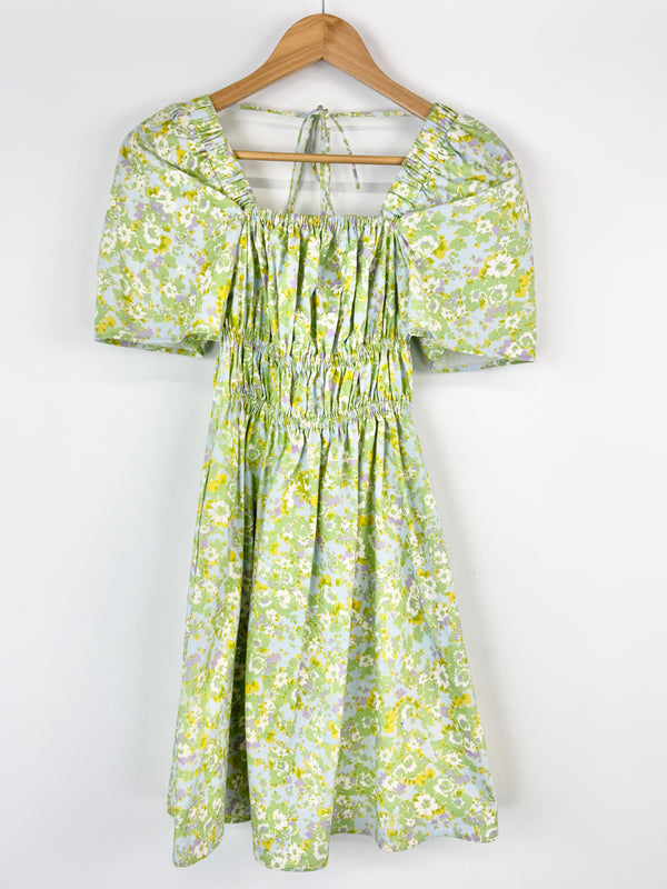 Incu Collection Blue & Green Summer Dress - AU4