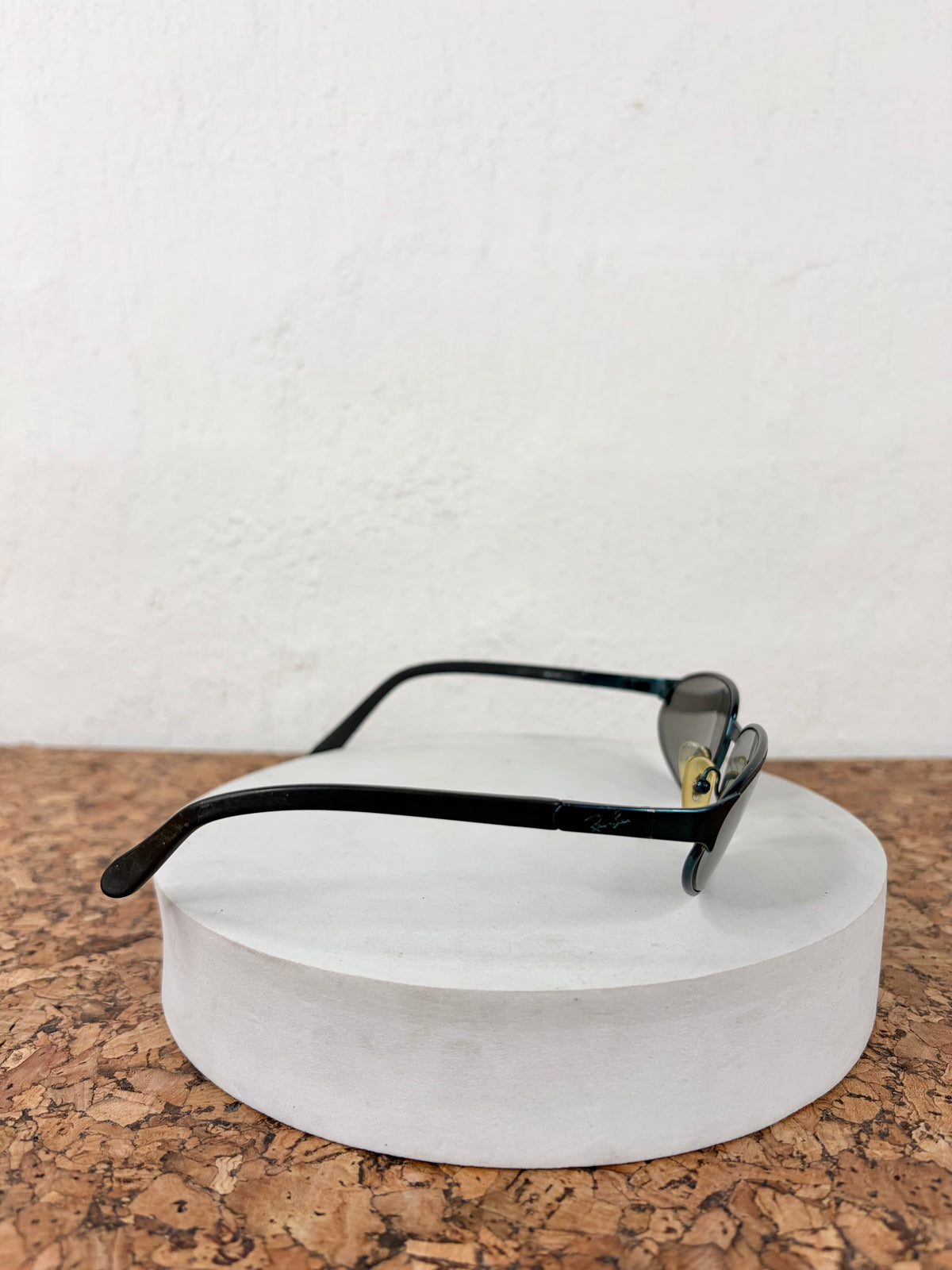 Ray-Ban Metallic Blue Italian Made Sunglasses