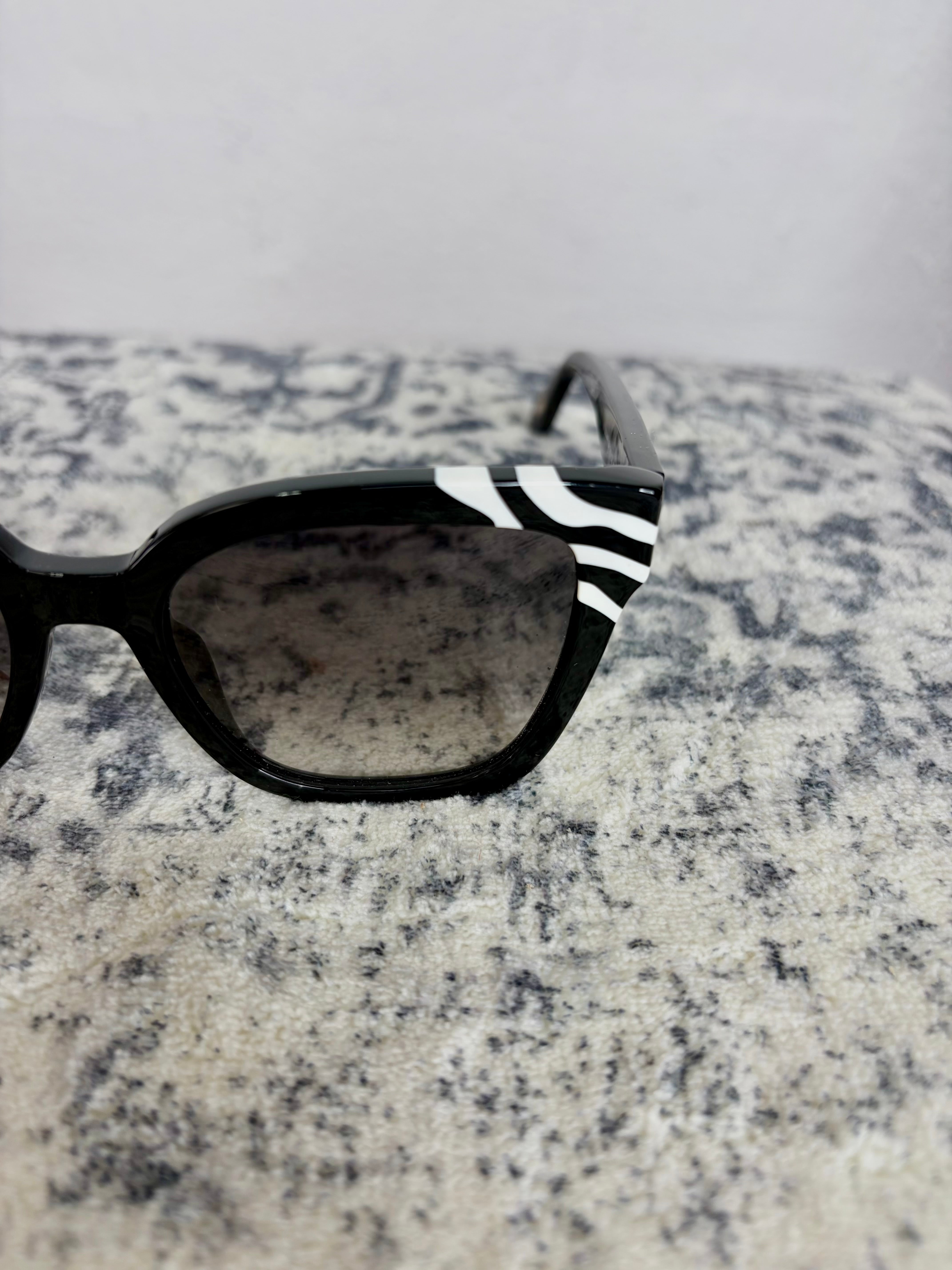 Just Cavalli Black Zebra Sunglassess