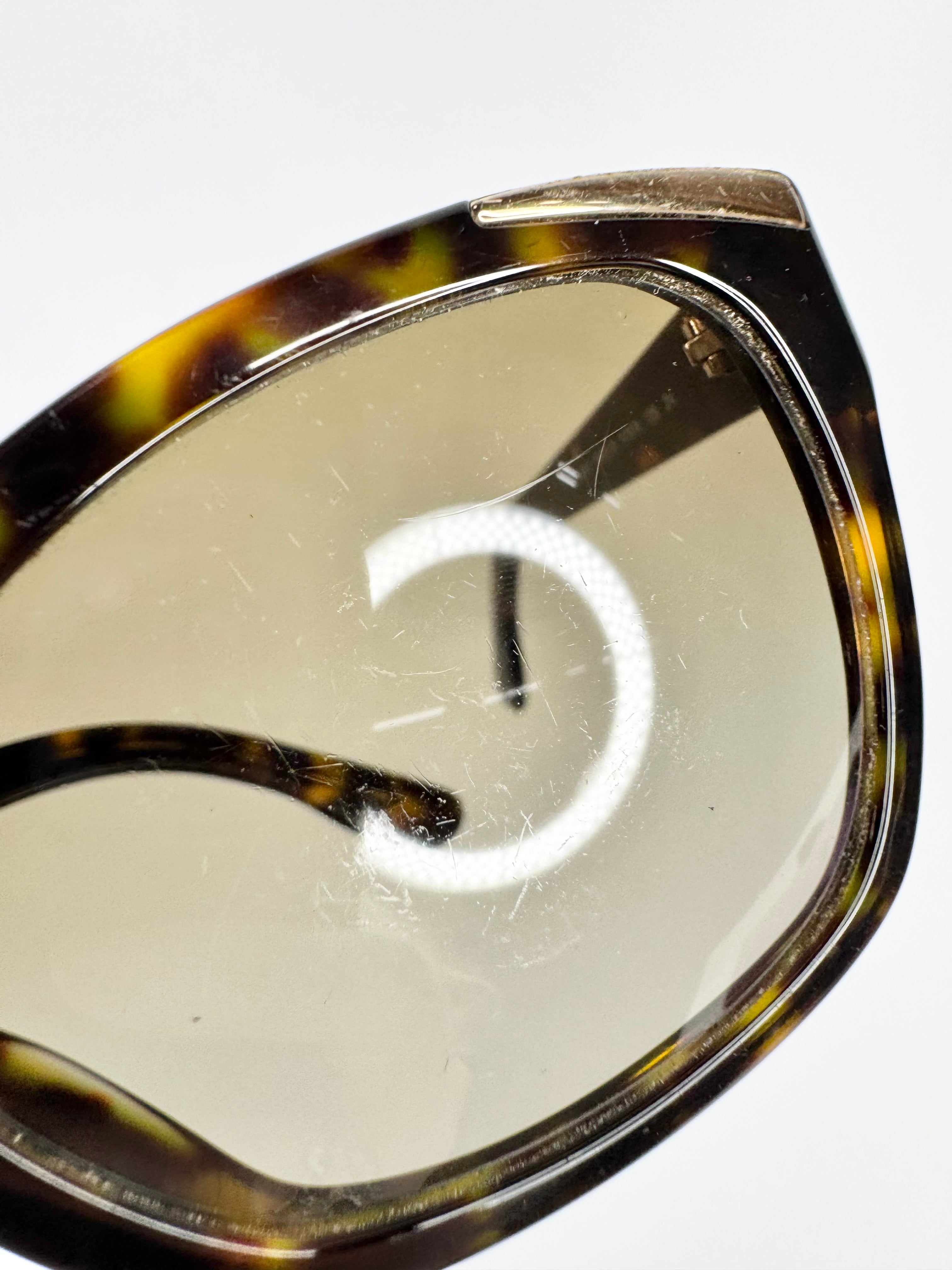 Stella McCarteny SM4017 Oversized Tortoiseshell Sunglasses