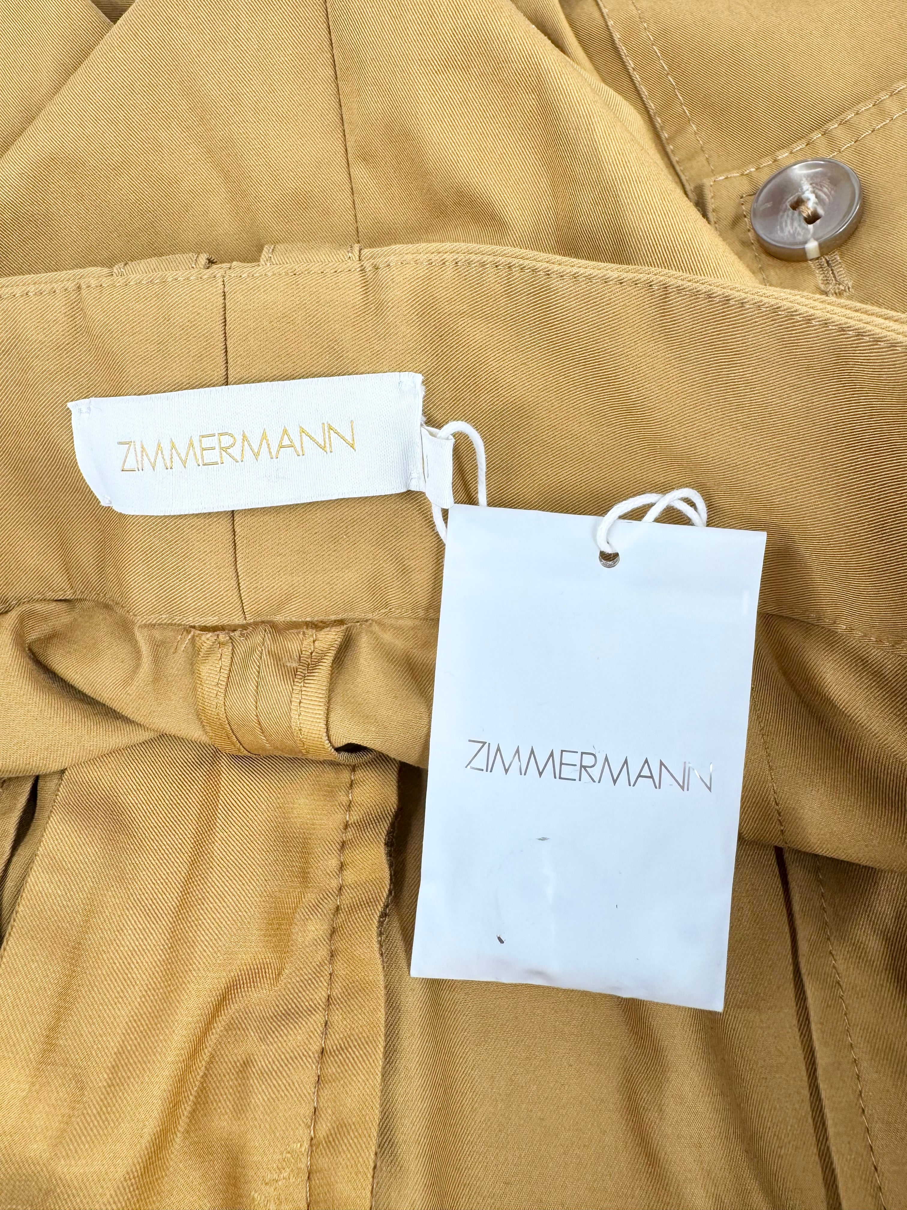 Zimmermann Belted Utility Midi Skirt - AU12/14