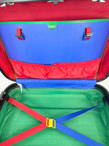 Vintage 90s UCB Hard Shell Multicolour Carry On Suitcase