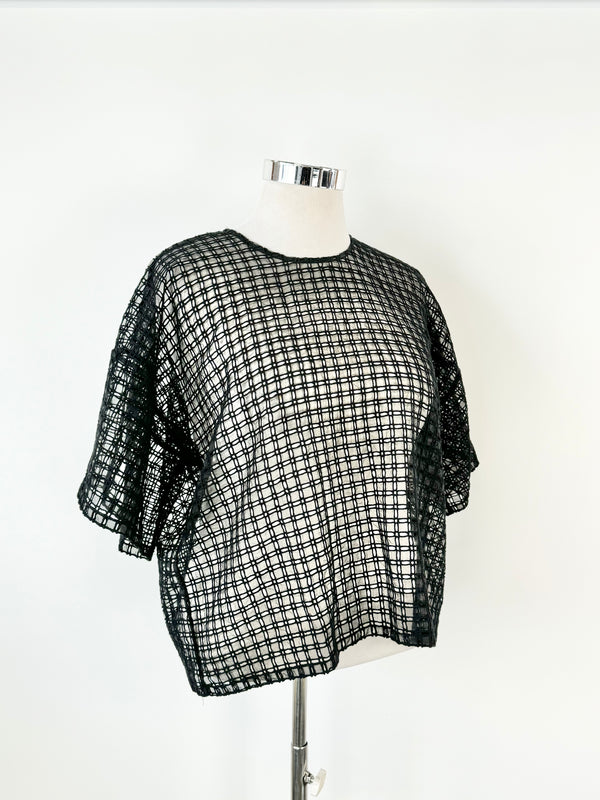 Sass & Bide Black Cubist Top - AU10