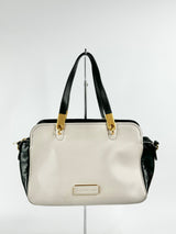 Marc by Marc Jacobs Cement & Black Cross Body Bag