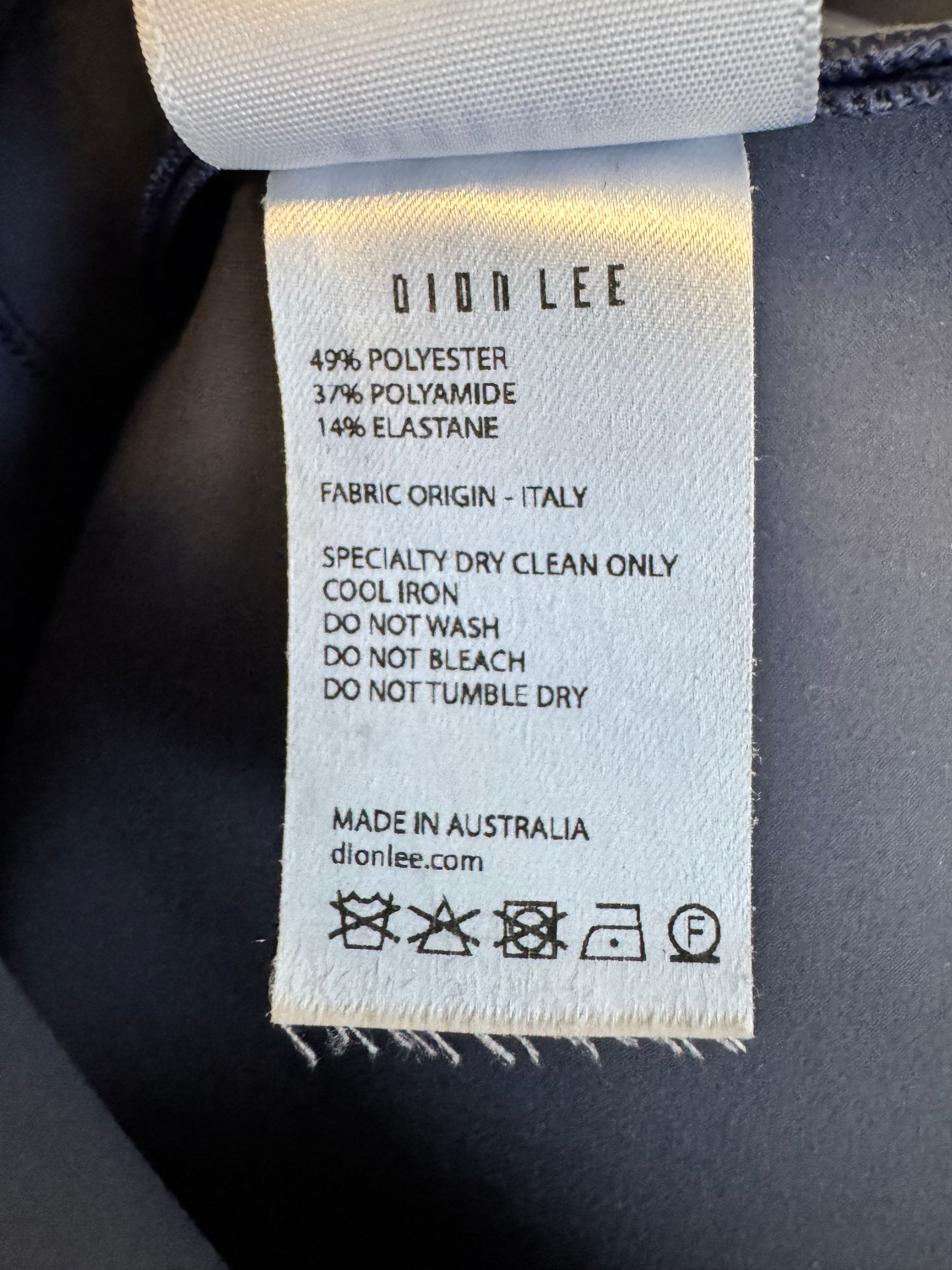 Dion Lee Navy Scuba Dress - AU6