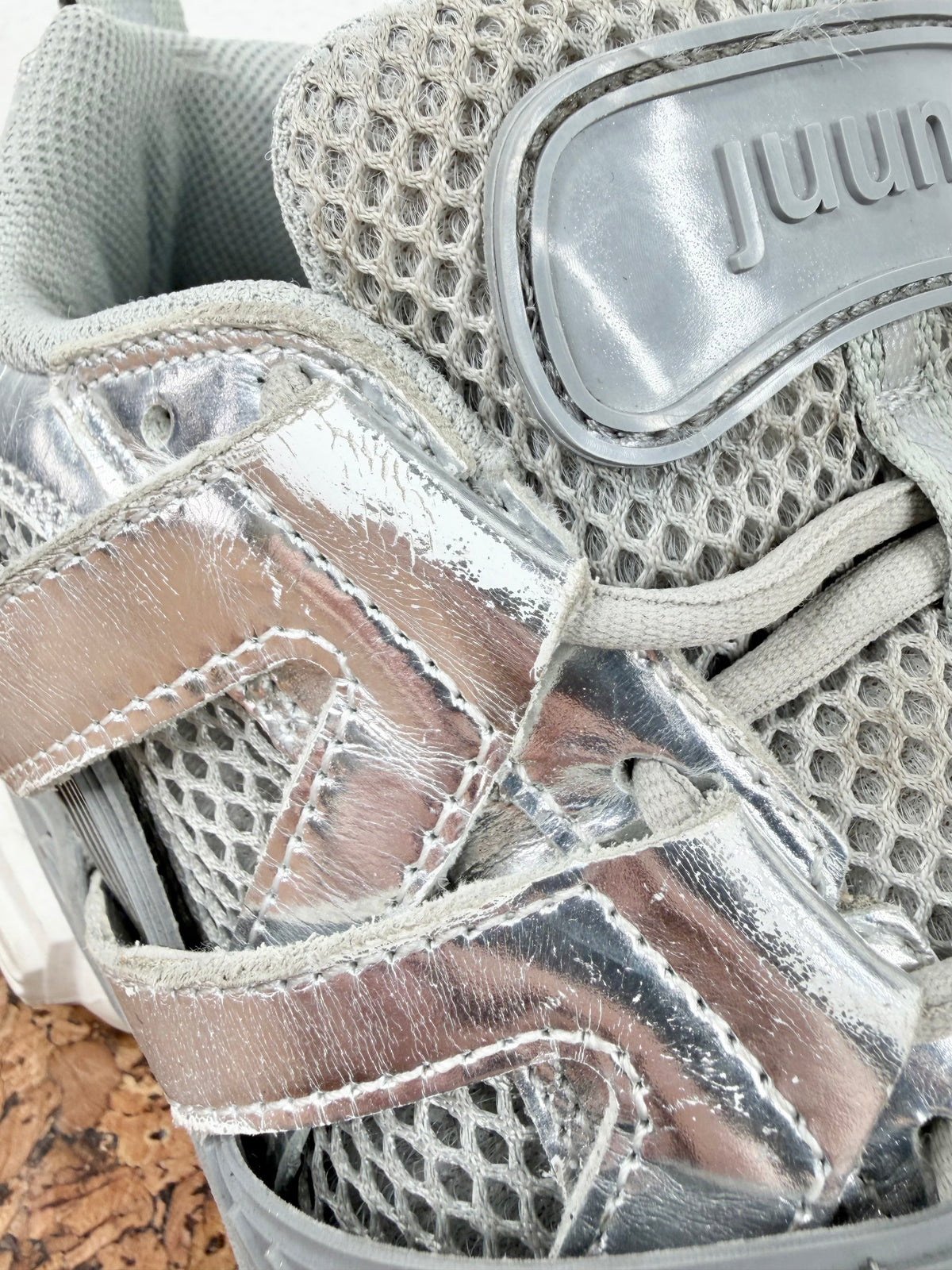Juun. J 2019 Silver Strap Technical Sneakers - EU41
