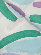 Vintage Ken Done Blue Birds Pattern Queen Doona Cover