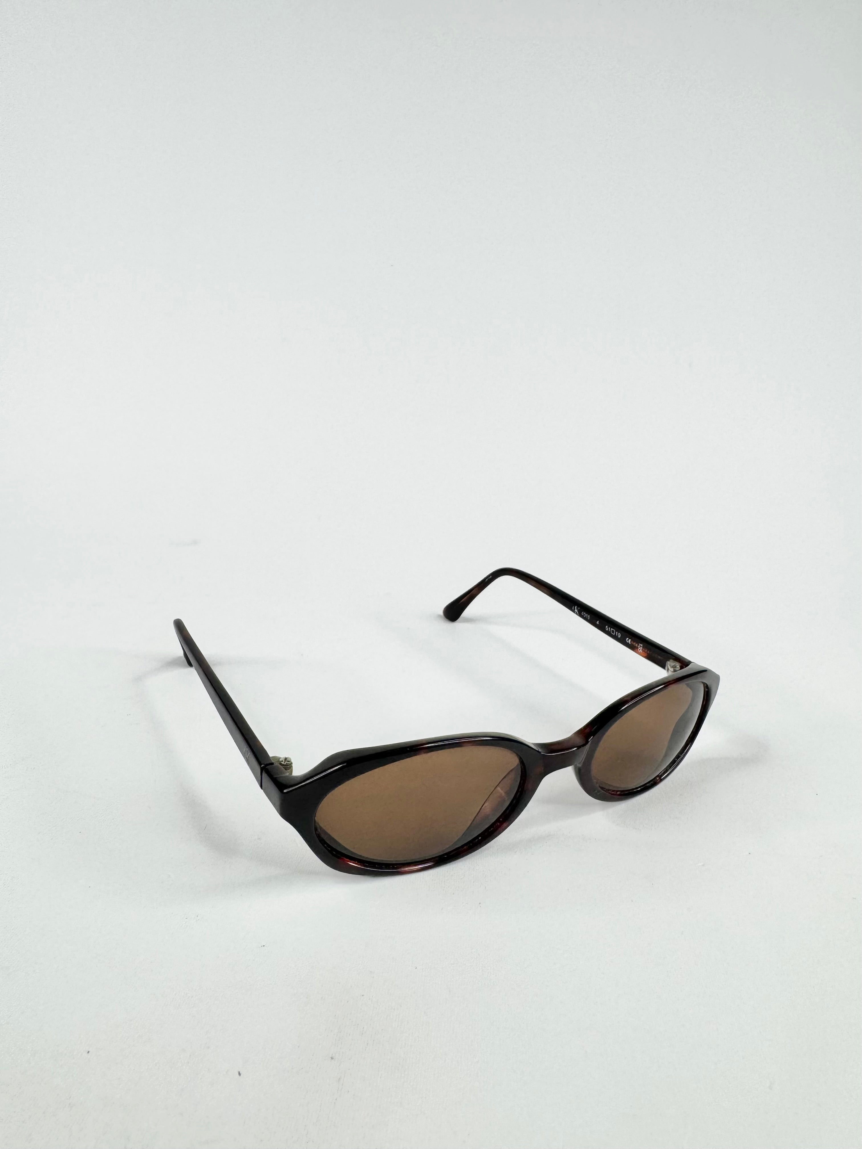 Vintage 90s Calvin Klein Tortoiseshell Sunglasses