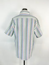 Scotch & Soda Ice Cream Stripe Cotton Shirt NWT - XXL