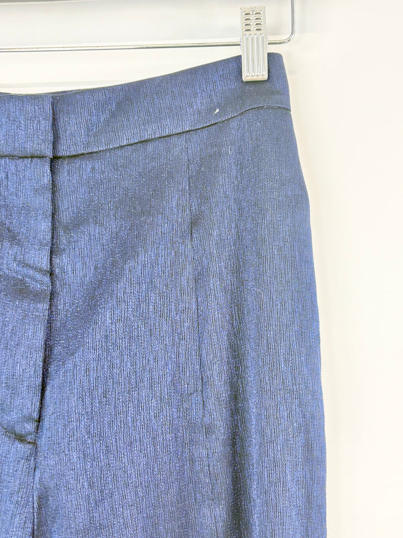 Sass & Bide Metallic Navy 'Wrapped in Love' Pants - AU8