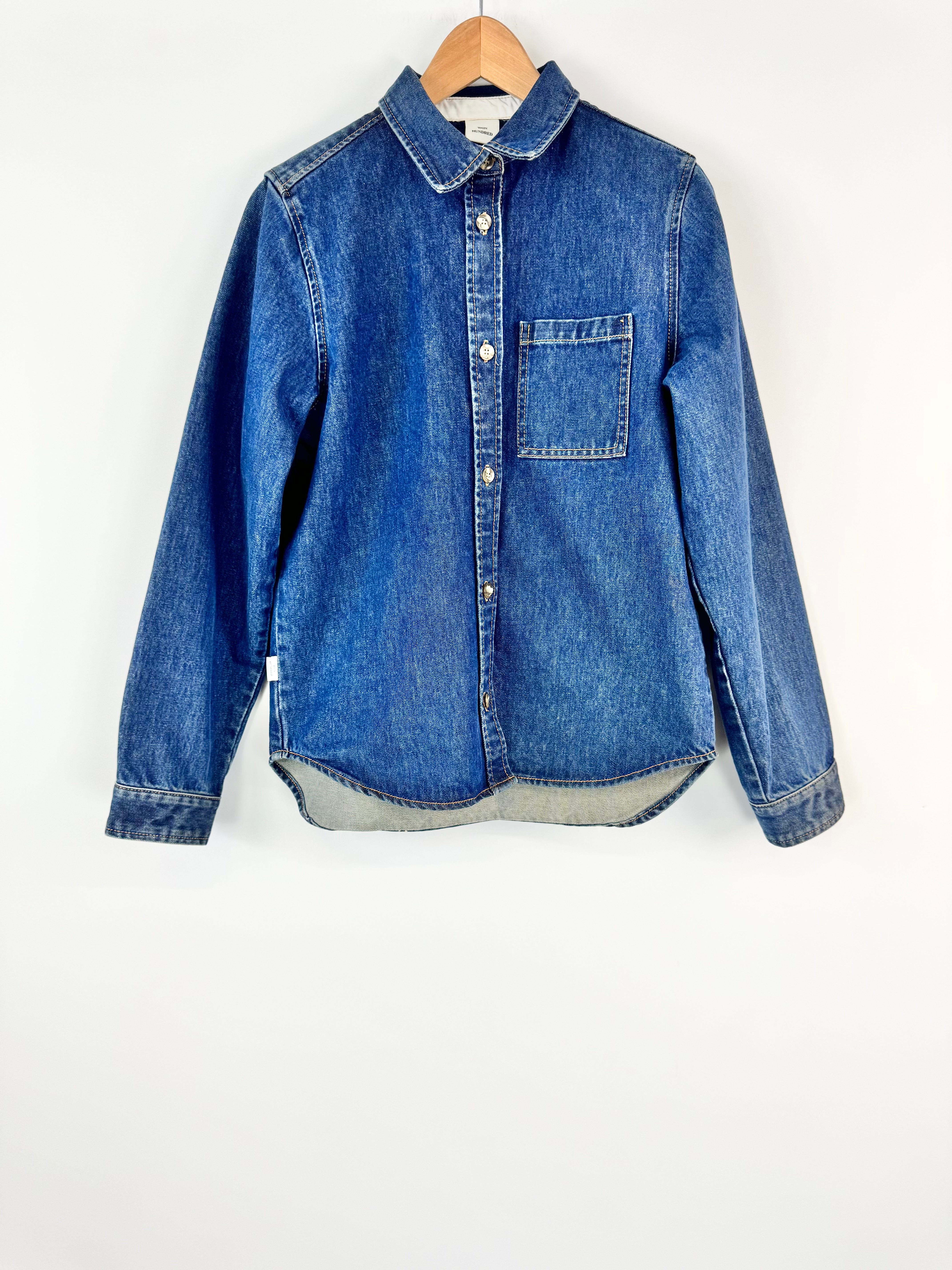 Won Hundrend Denim 'Roxanne' Work Shirt - 36