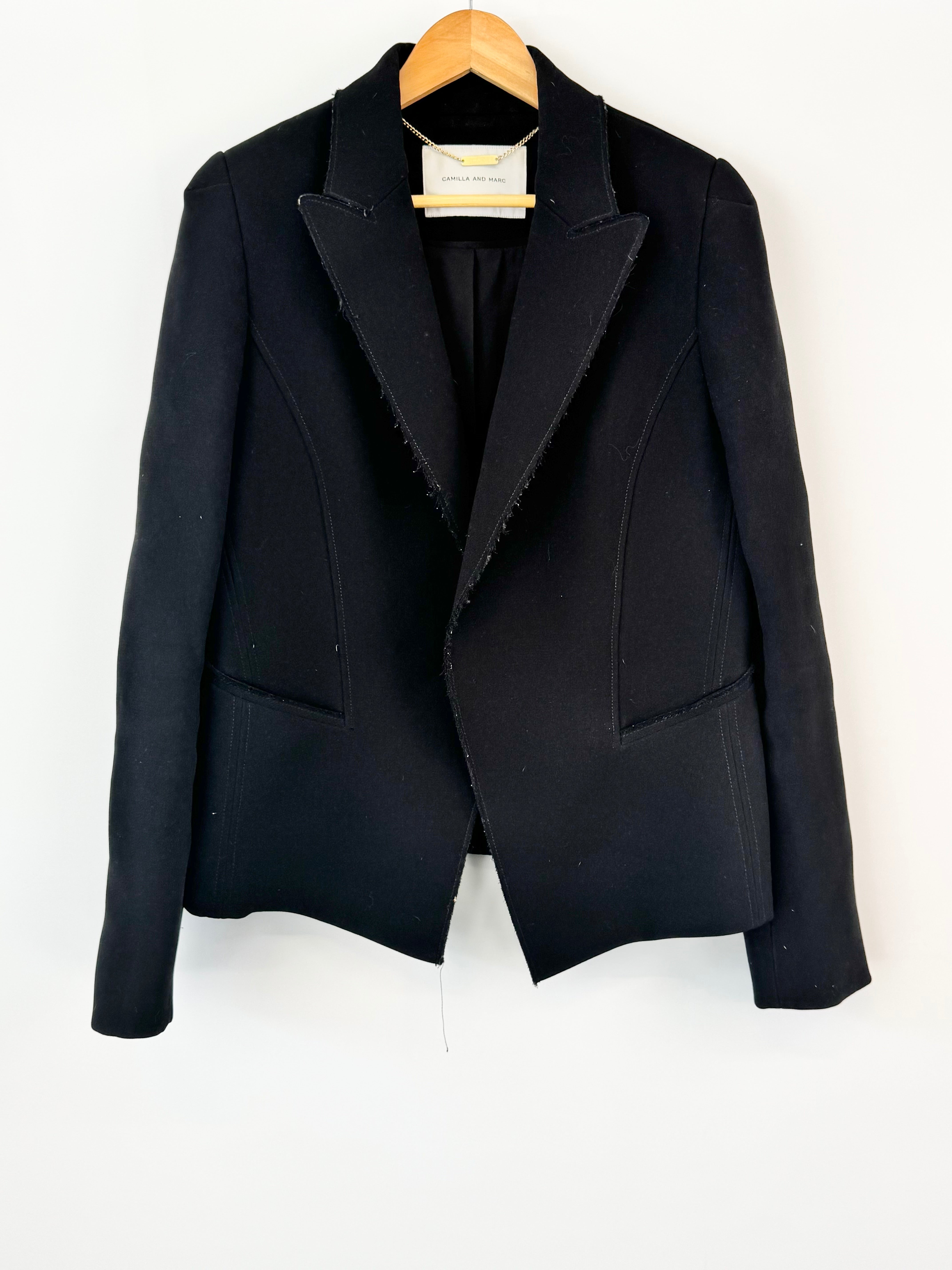 Camilla & Marc Black 'Claudel' Blazer - AU14