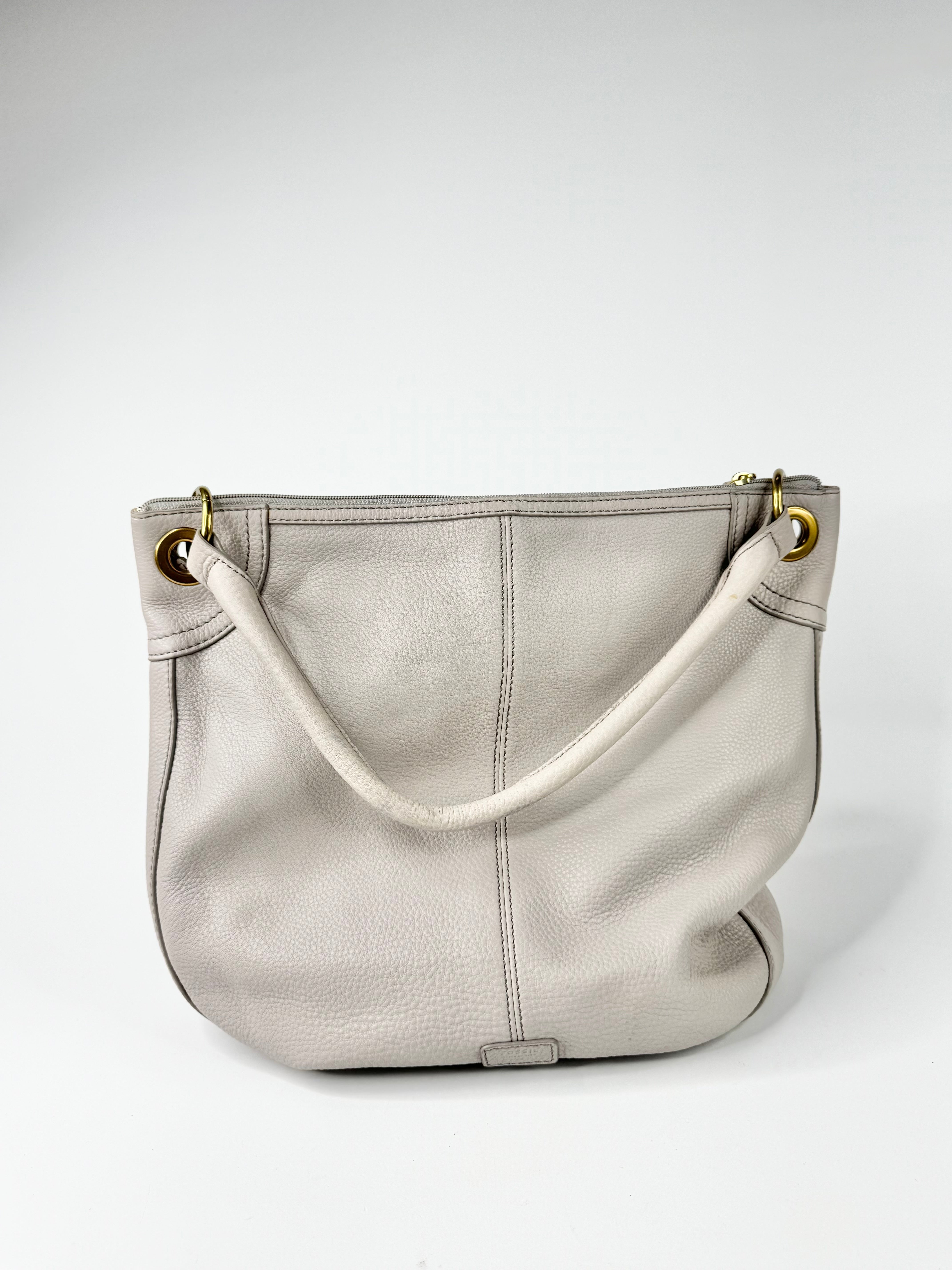 Fossil Taupe, Cream & Tan Shoulder Bag