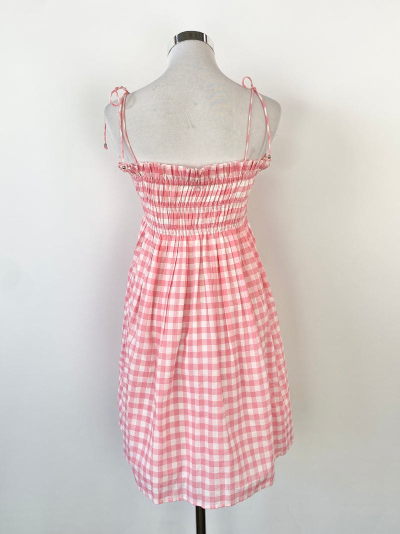 Steele Pink Gingham Dress - AU8