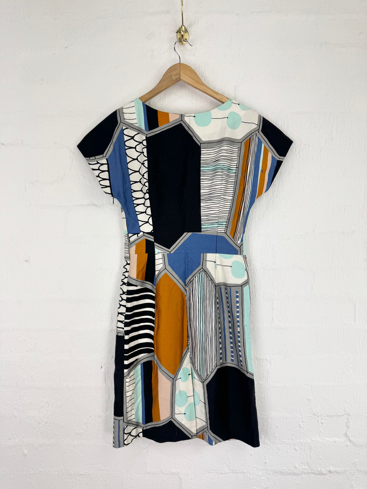 Marimekko 'Kimpi' One Piece Abstract Pattern Midi Dress - AU8