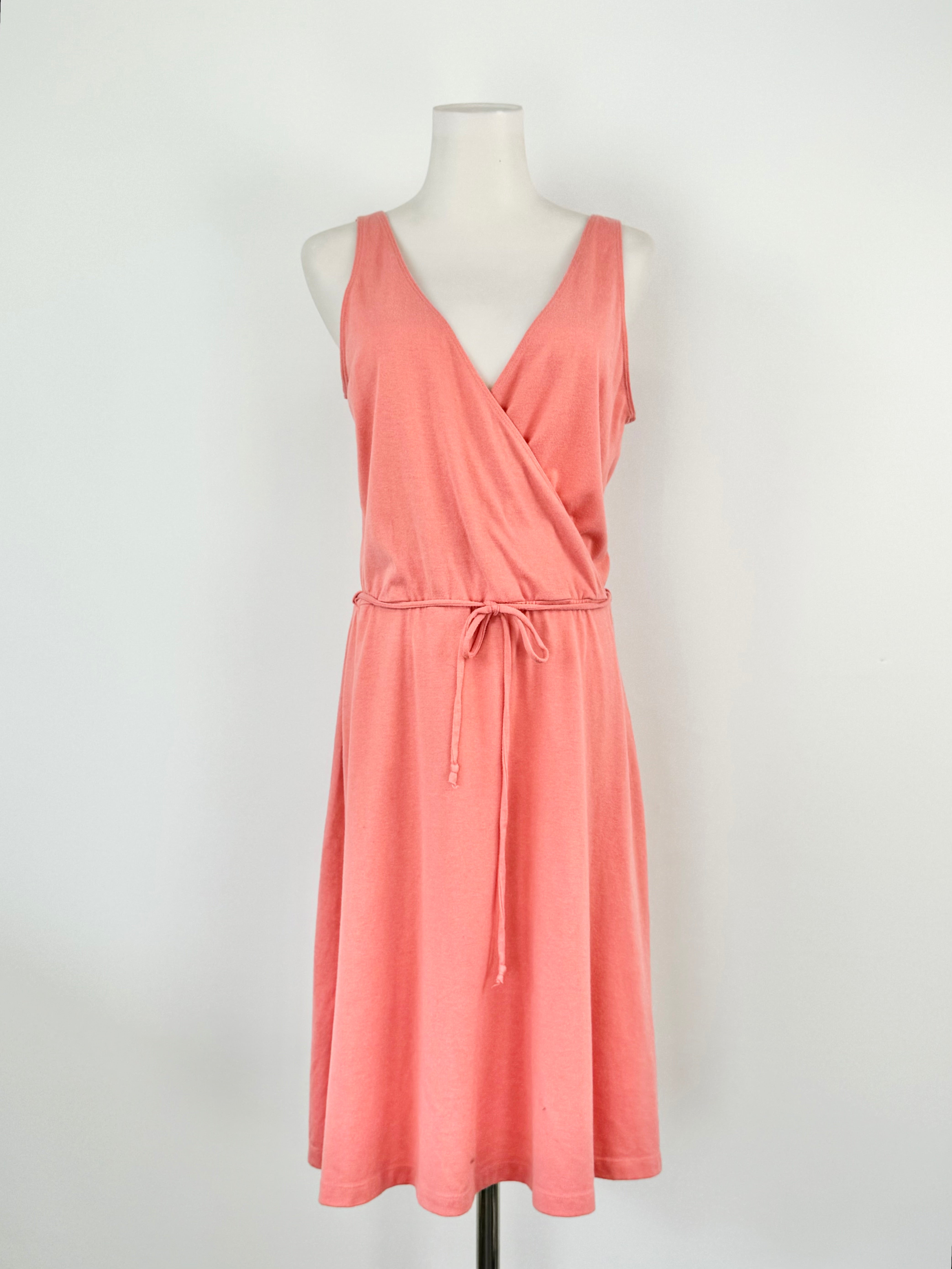 Vintage Zimmermann Salmon Pink Summer Dress - AU8/10