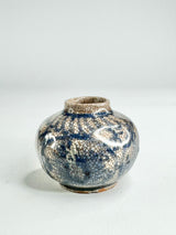 Antique Blue Cracked Glaze Jarlet