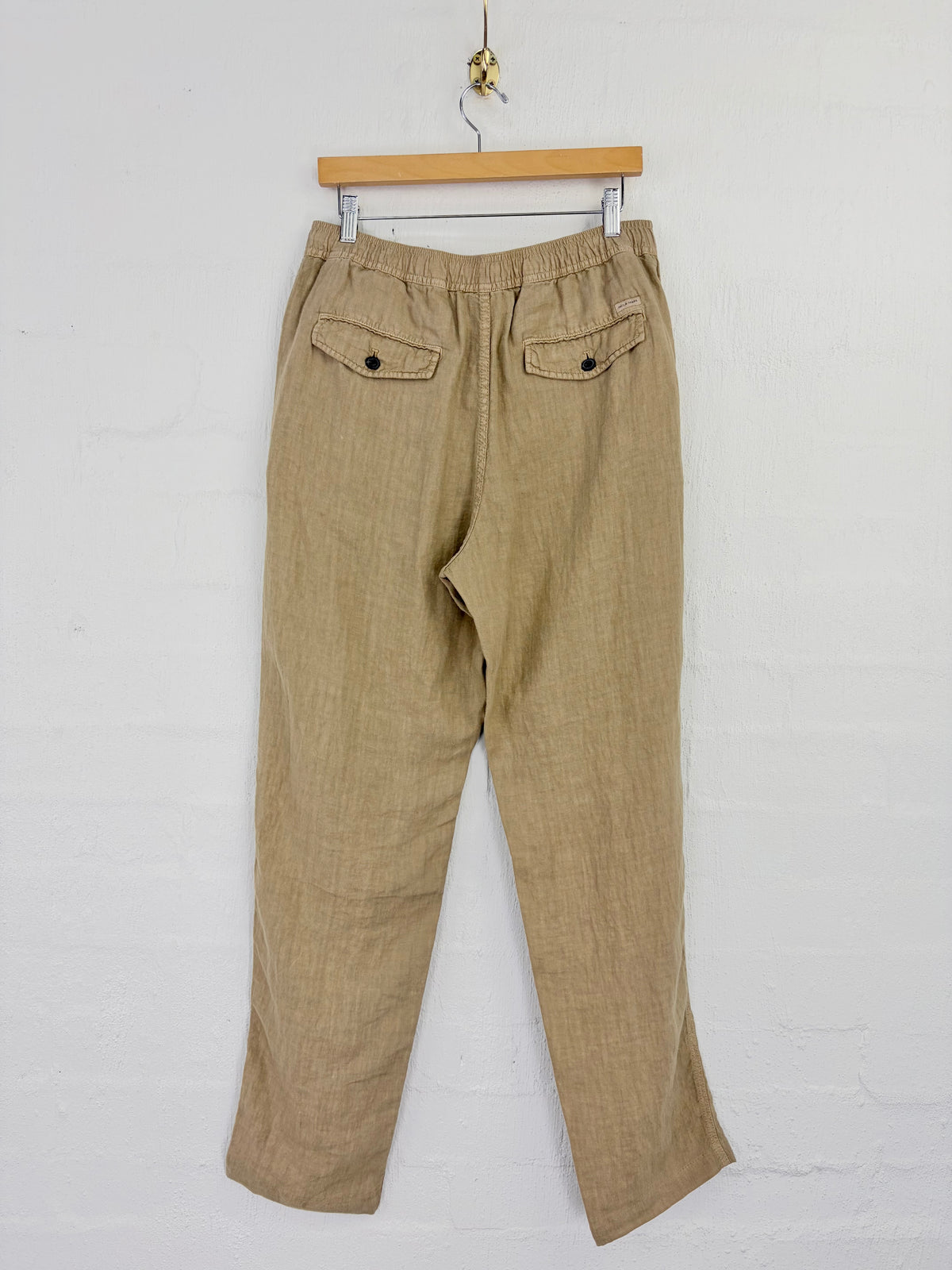 Paul & Shark Dark Navy Linen Tapered Slacks NWT - 50
