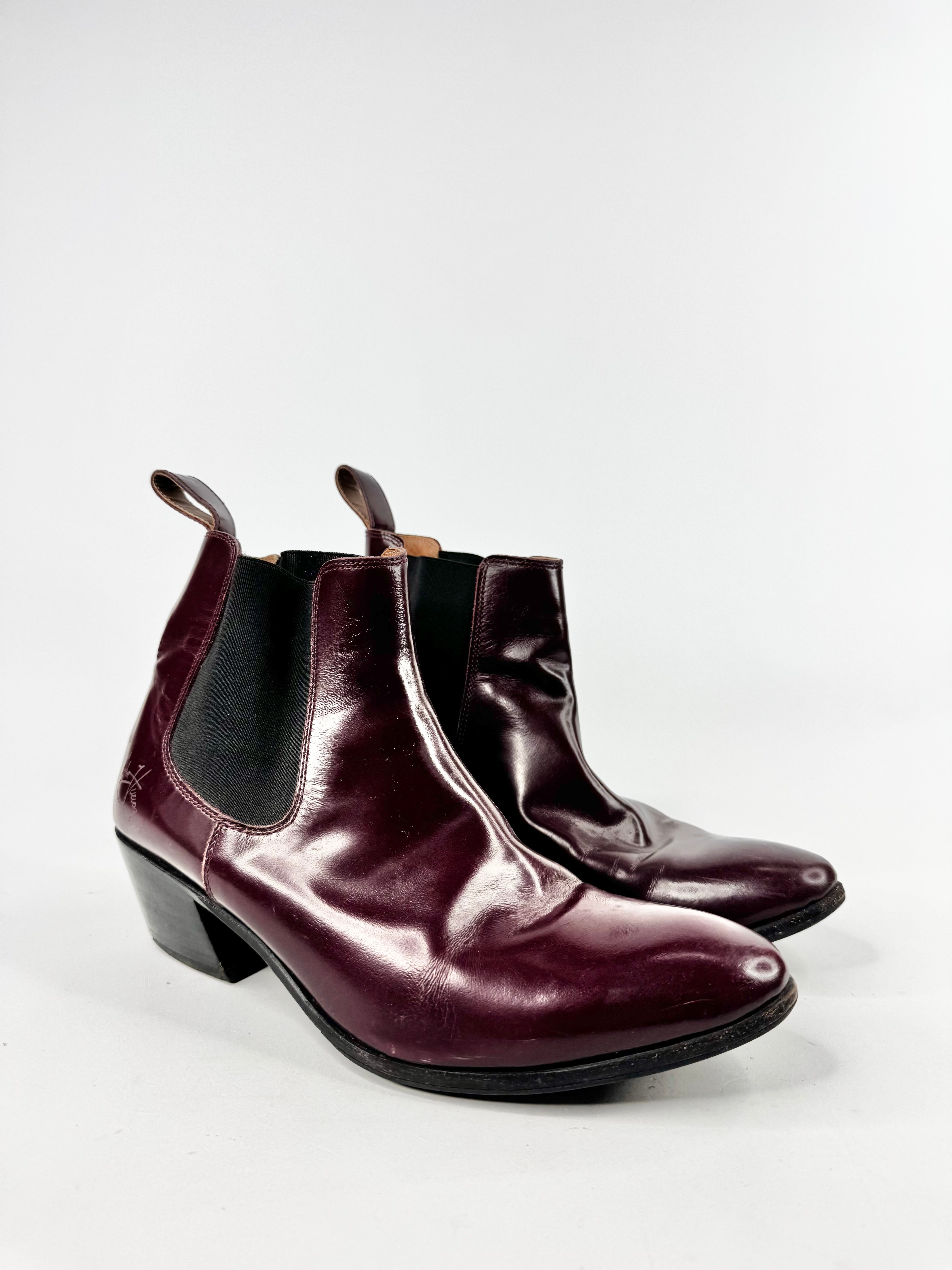 John Fluevog Mahogany Ankle Boots - EU40.5