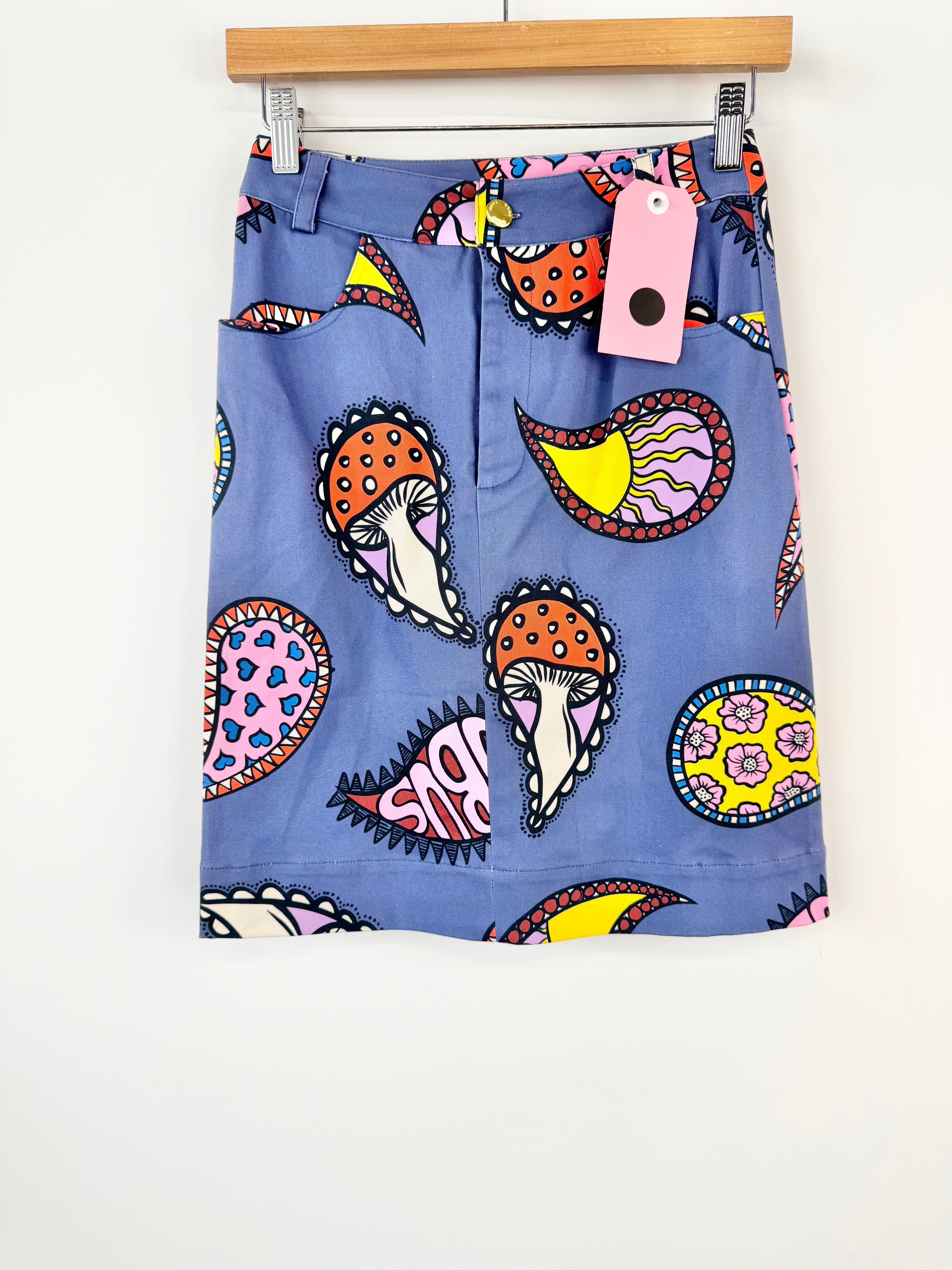 OBUS NEW ENERGY SKIRT IN BLUE - AU6