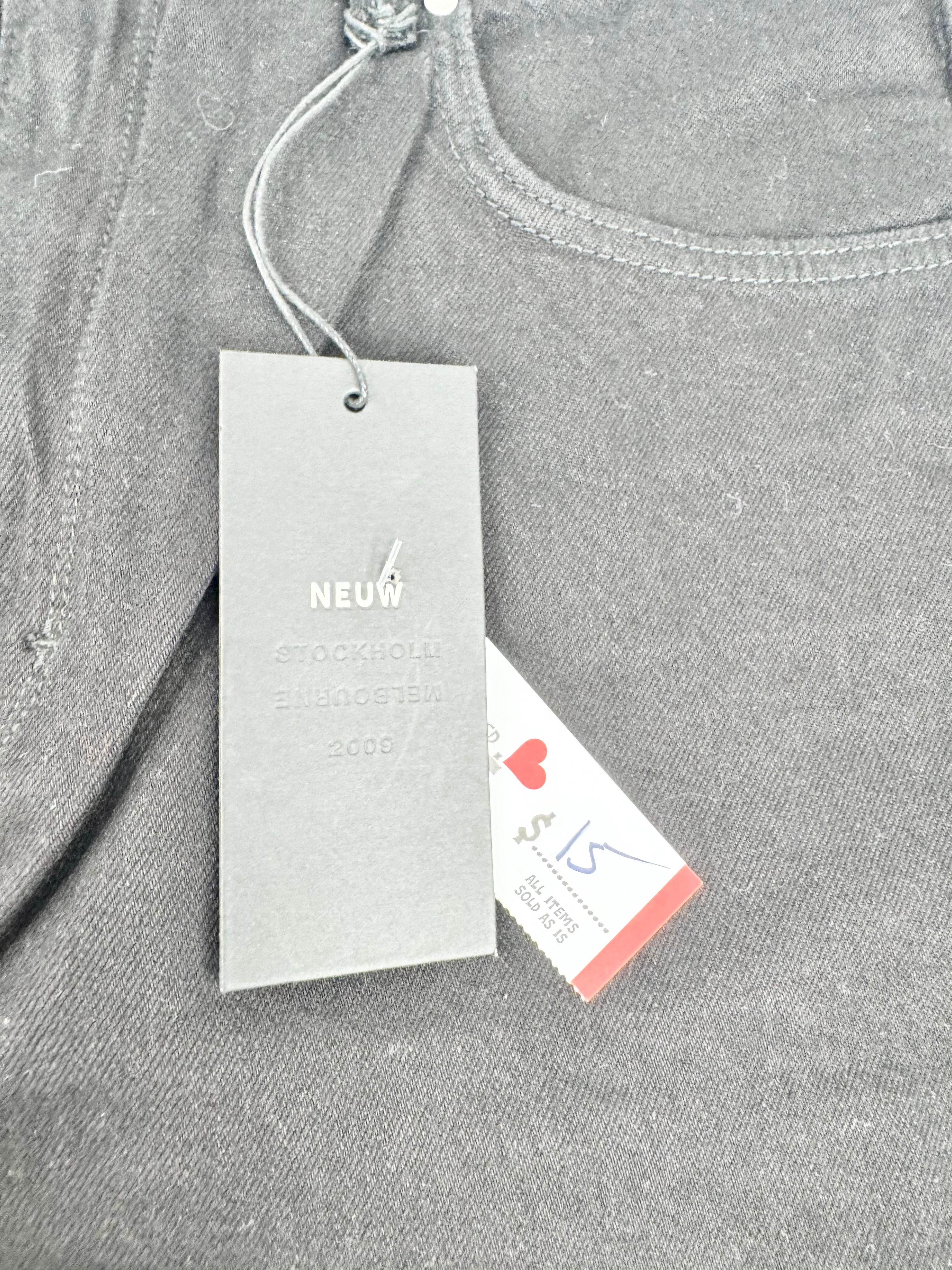 NEUW 'STELLA' Black TAPERED Jeans NWT - W30