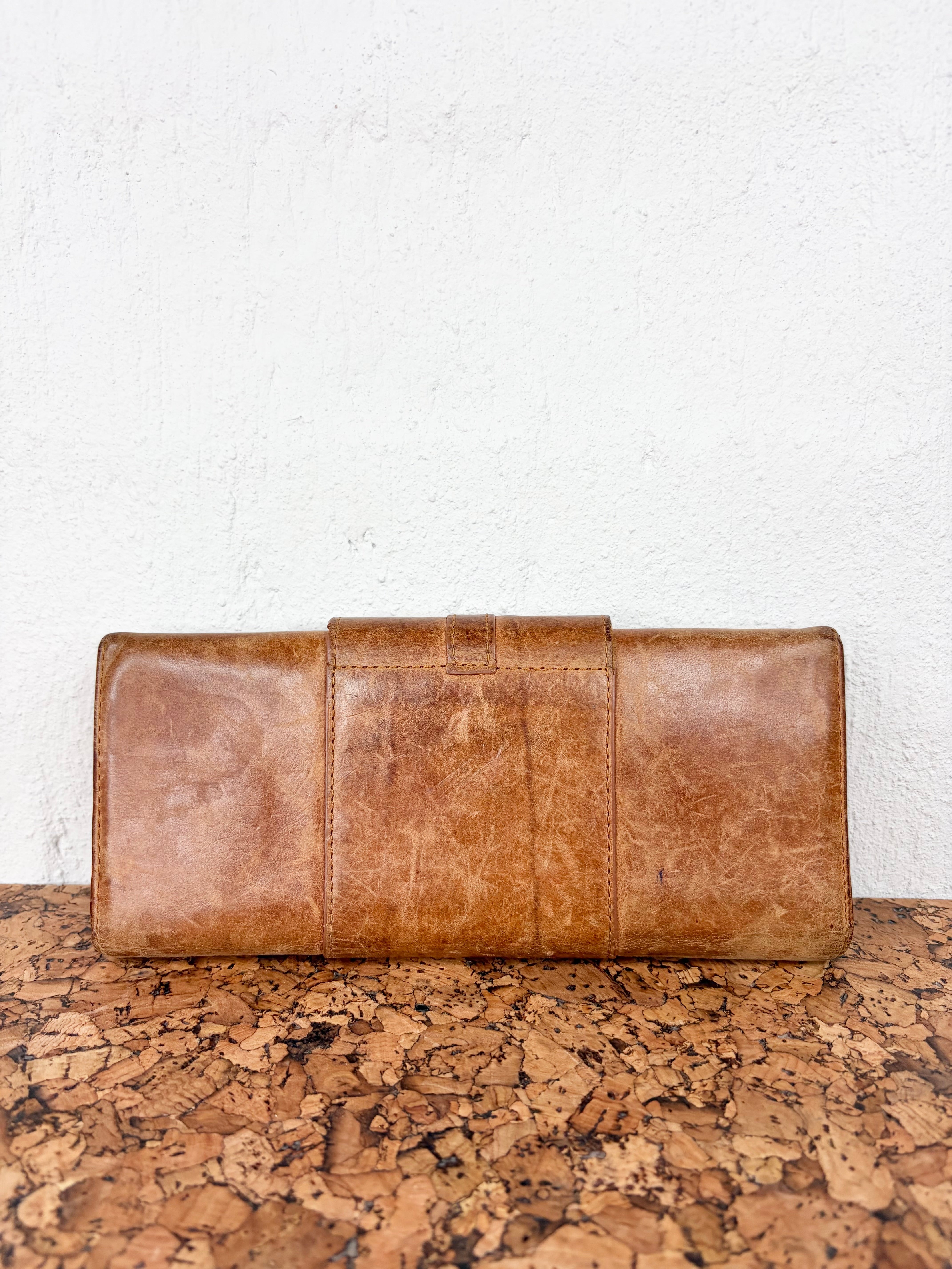 Jimmy Choo Tan Leather Wallet