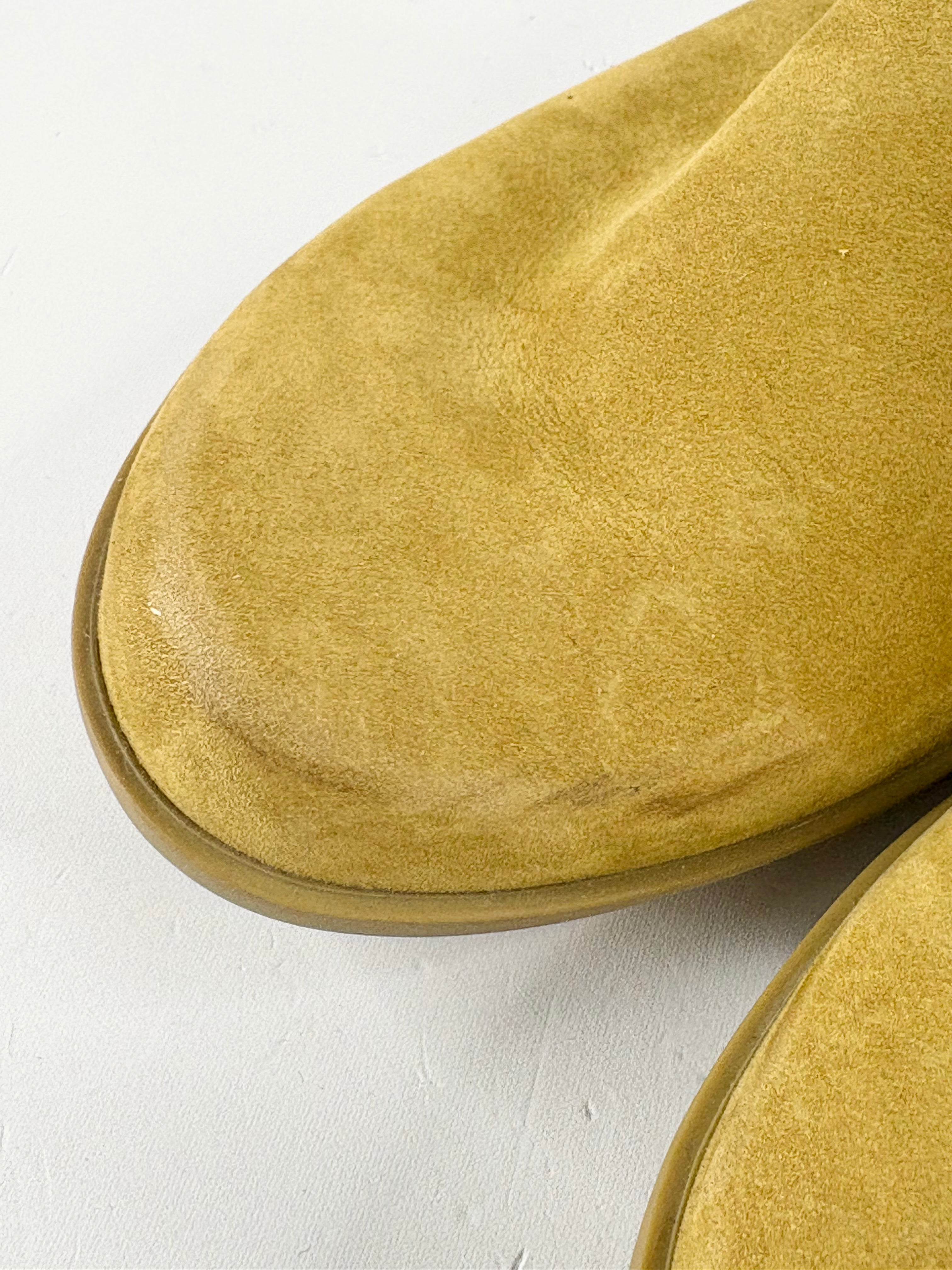 Arche Kiwifruit Nubuck Pulman Slip Ons - EU39