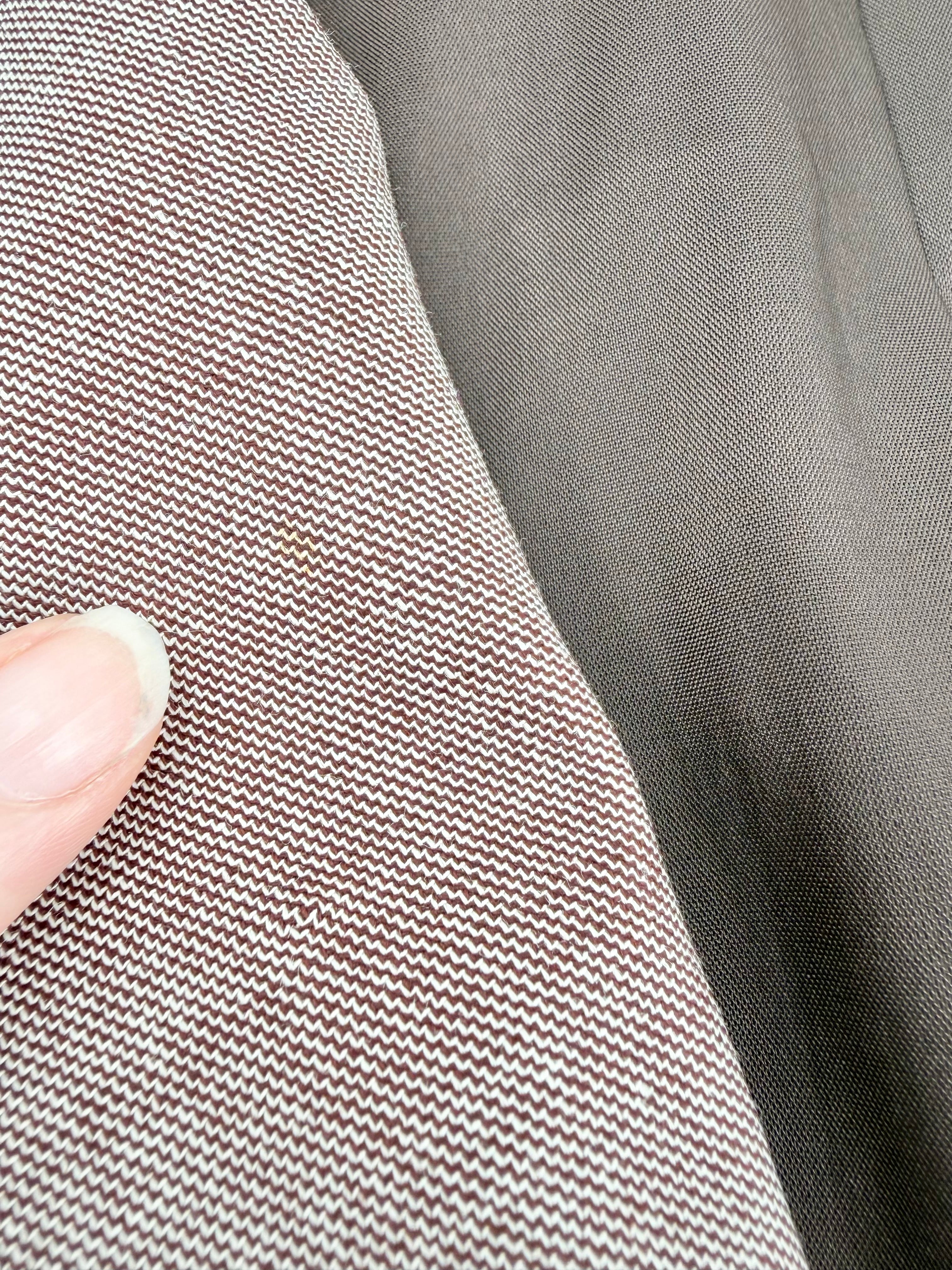Escada Fringed Tailored Wool & Silk Two-Piece Suit - AU12/14
