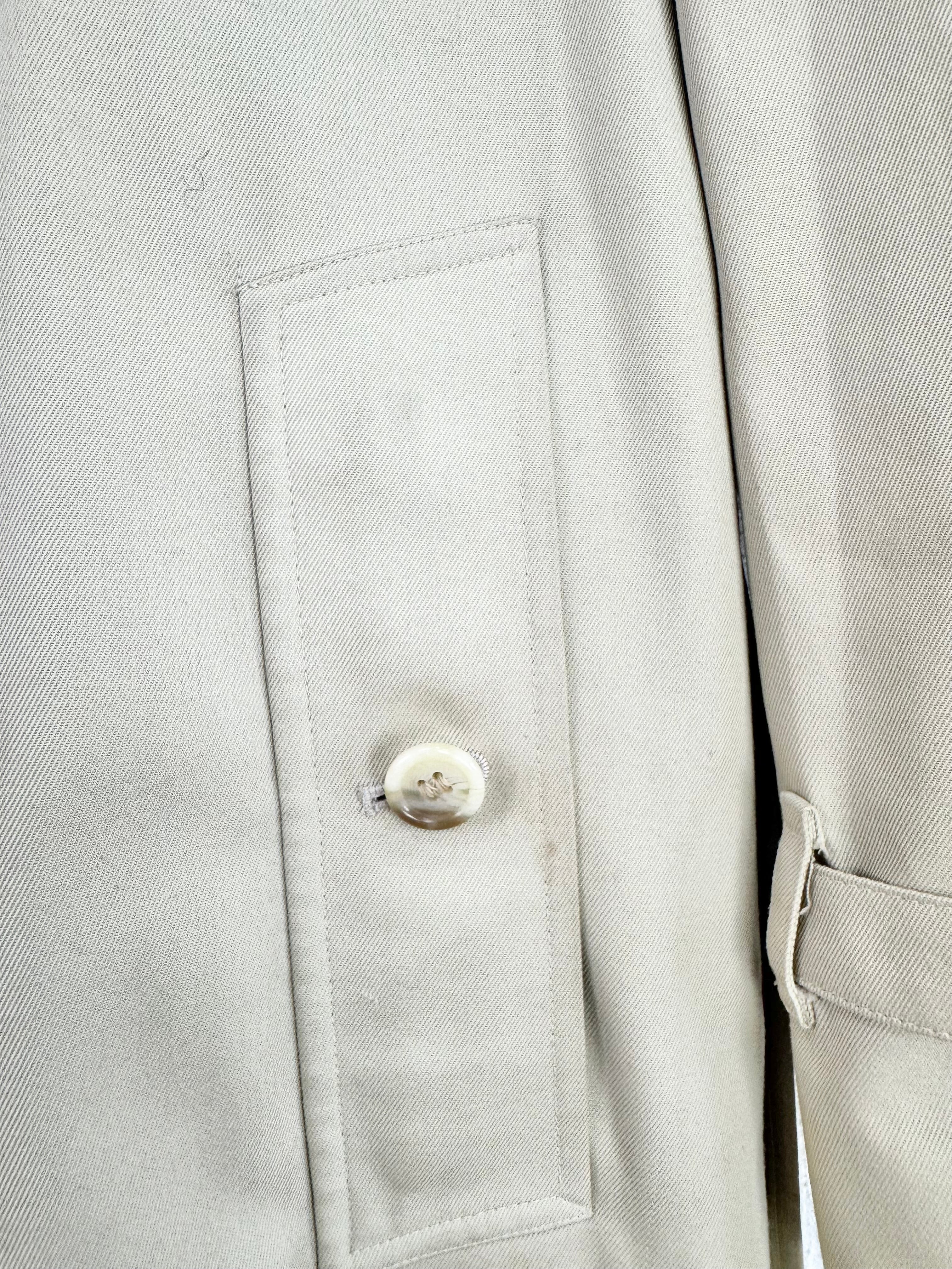 Burberry Vintage Beige Trench Coat - M