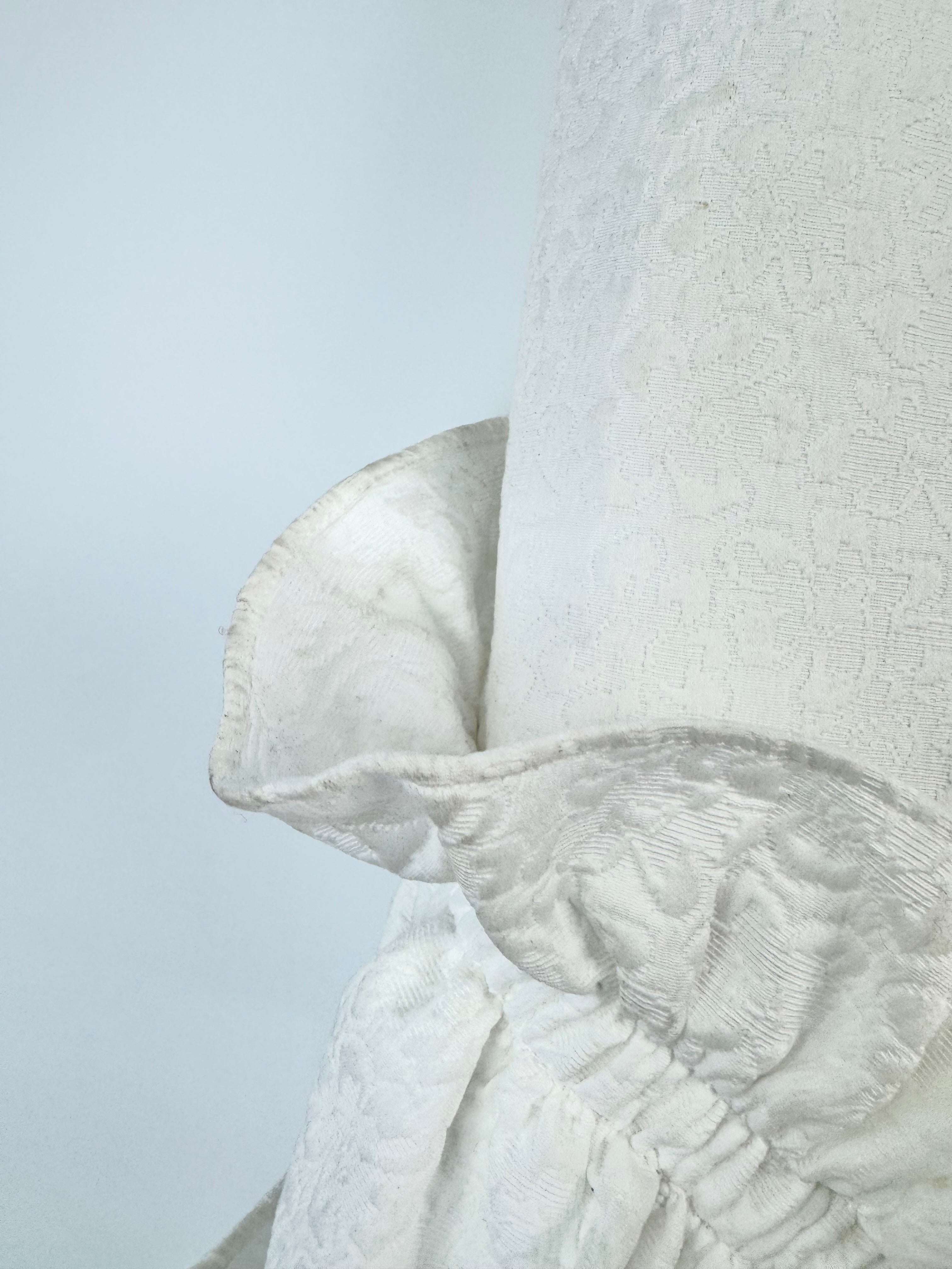 Shushu/Tong White Ruffle Trim Skirt - AU10