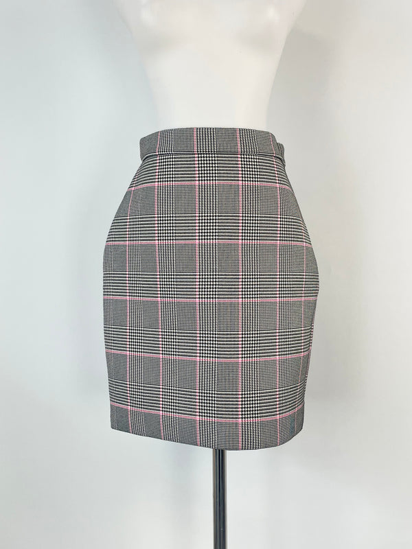 MSGM Milano Gonna Plaid Mini Skirt - AU10