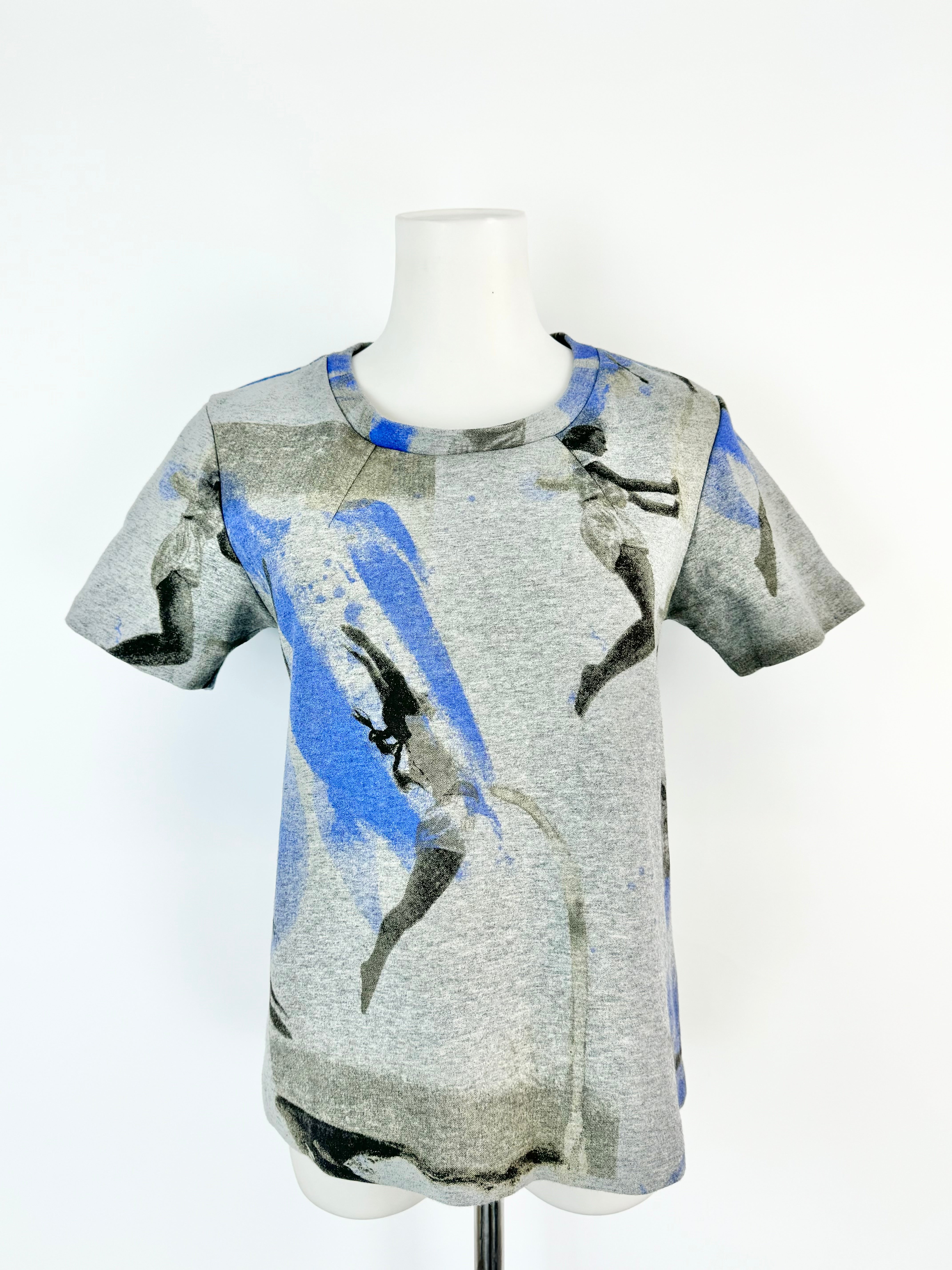 PAM Perks & Mini Grey Cotton Diving Figures Top - AU8