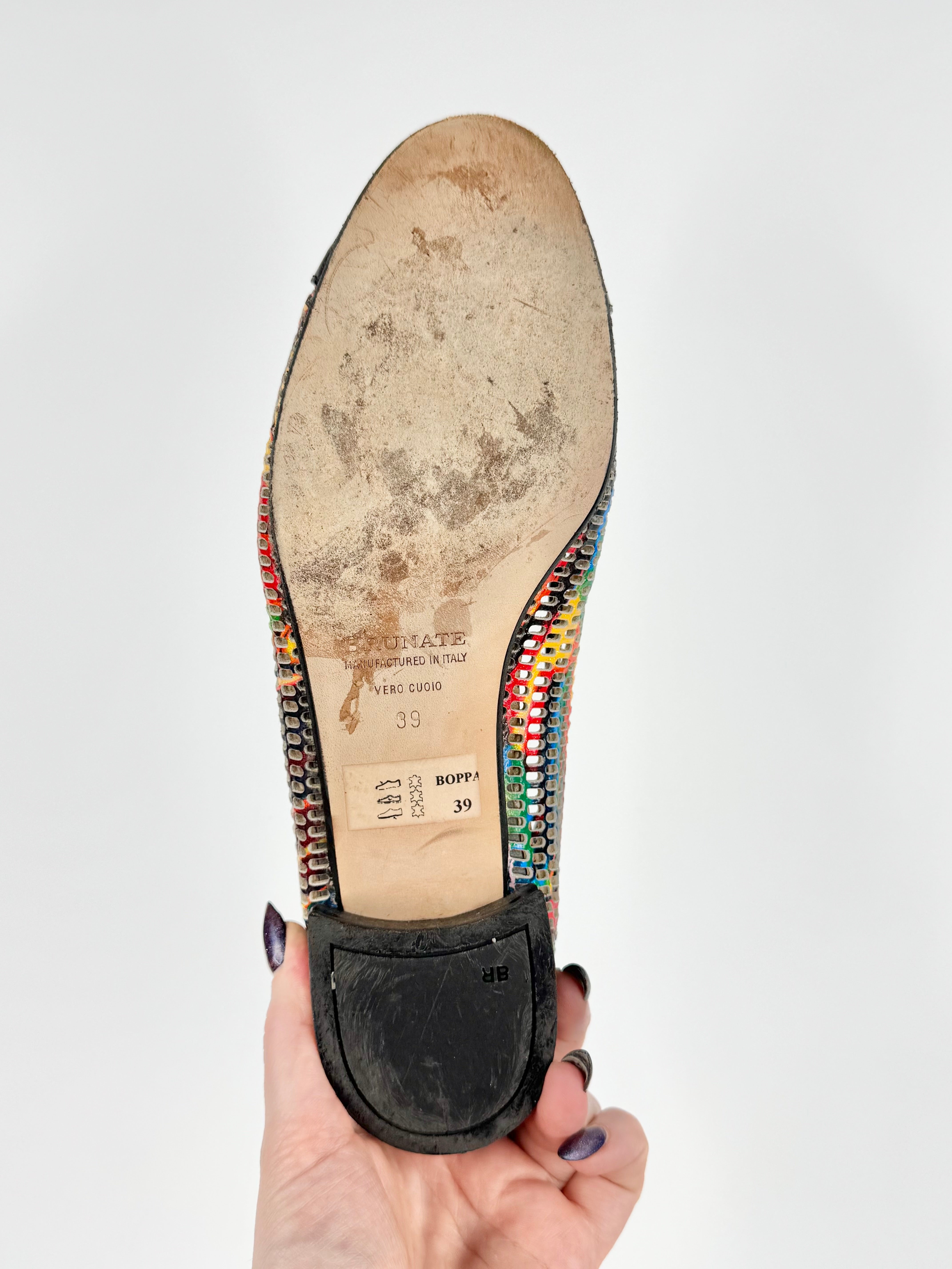 Brunate Multicolour Ballet Flats - EU39