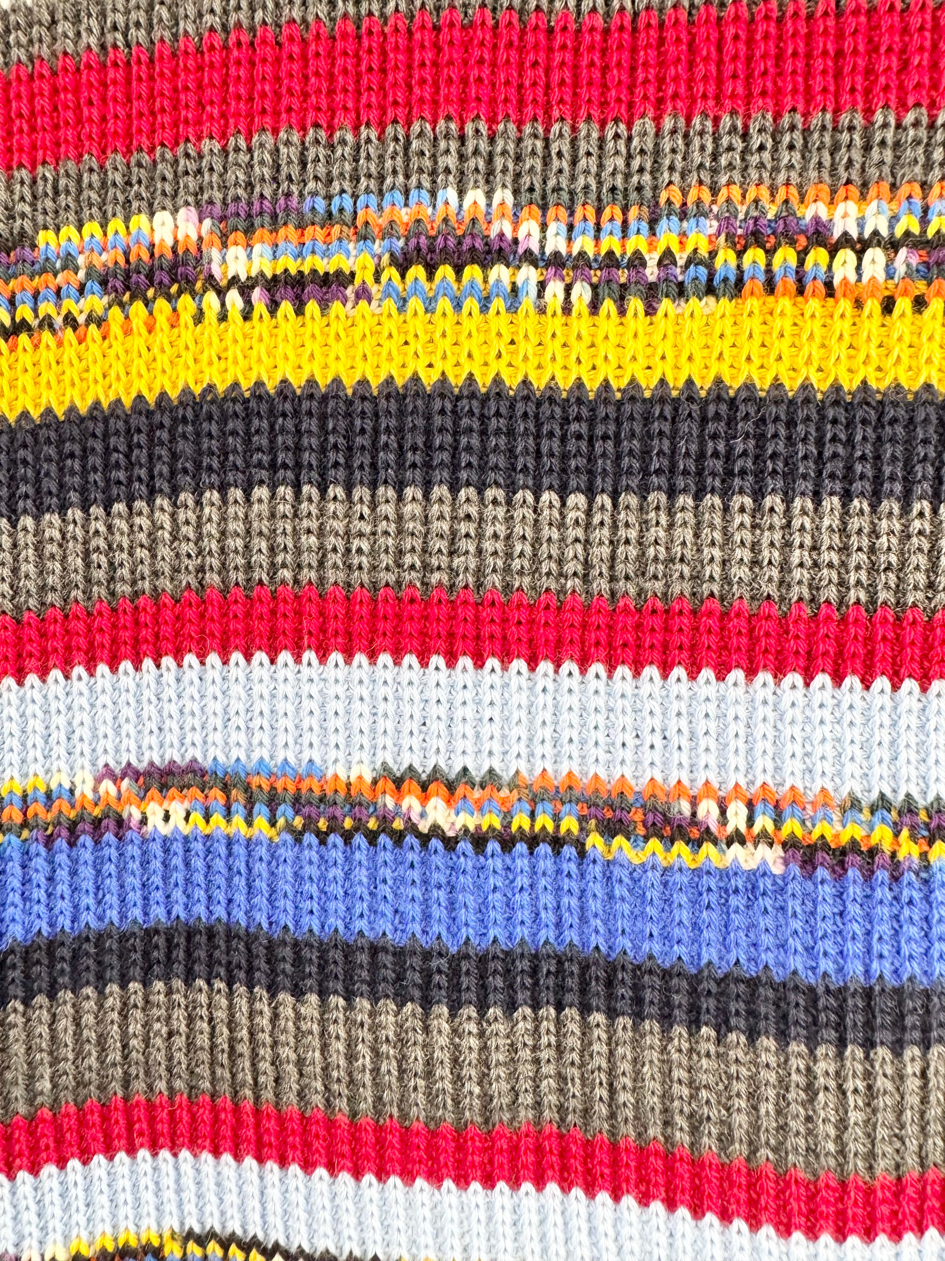 Missoni Rainbow Stripe Wool Scarf