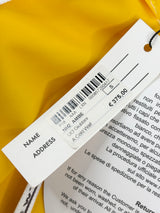 A-Cold Wall ACW Yellow Cropped Cutout Hoodie - AU8/10
