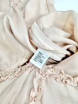 Little Joe Coral Peony Frill Dress - AU10