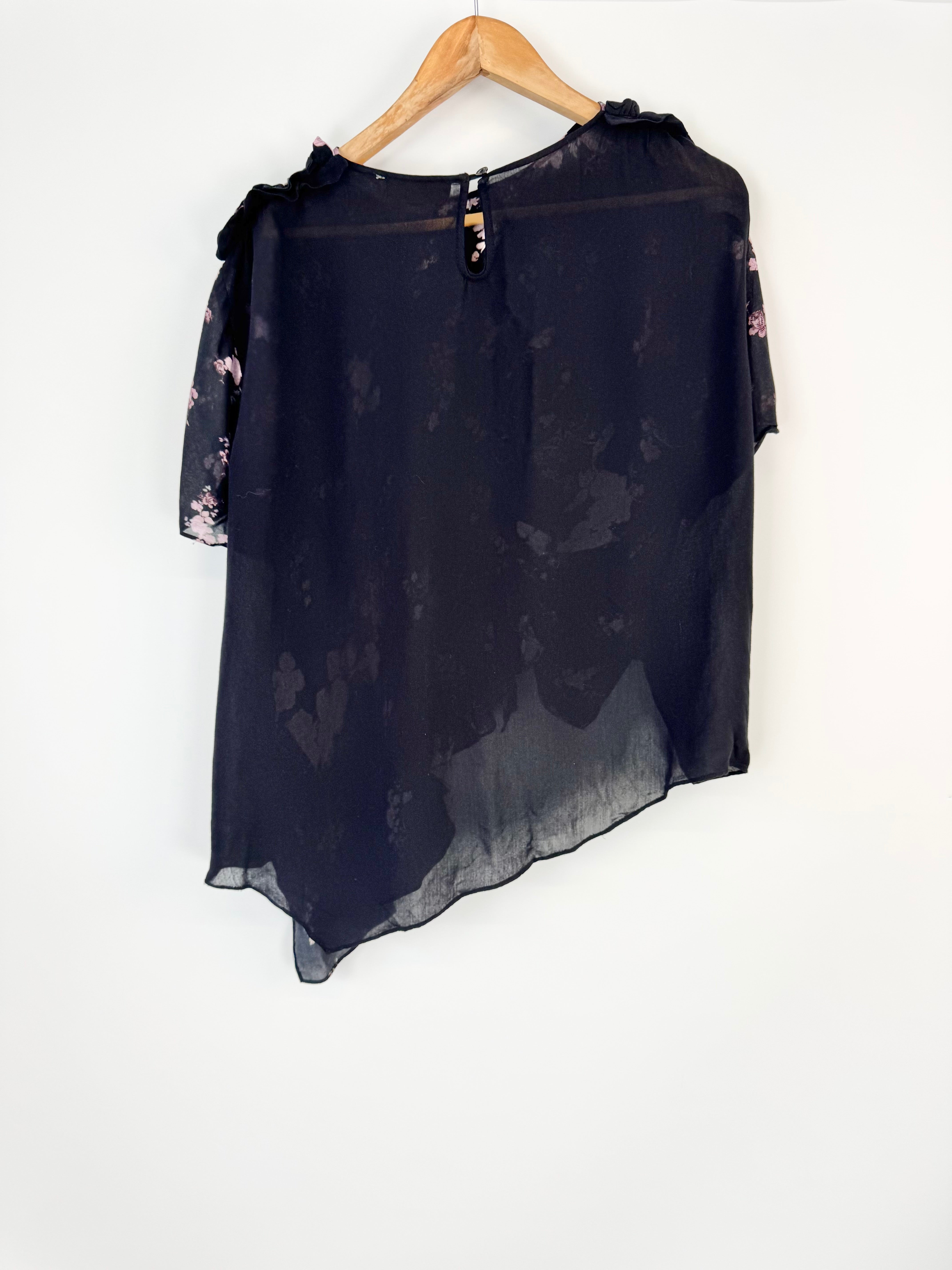Preen Line Bohemian Asymmetric Ruched Blouse - AU14