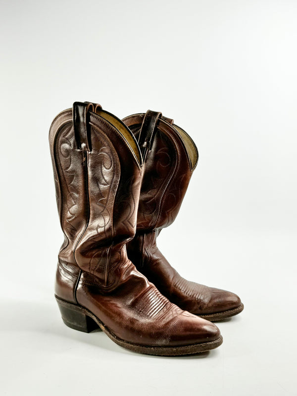 Vintage Dan Post Cowboy Boots - 7
