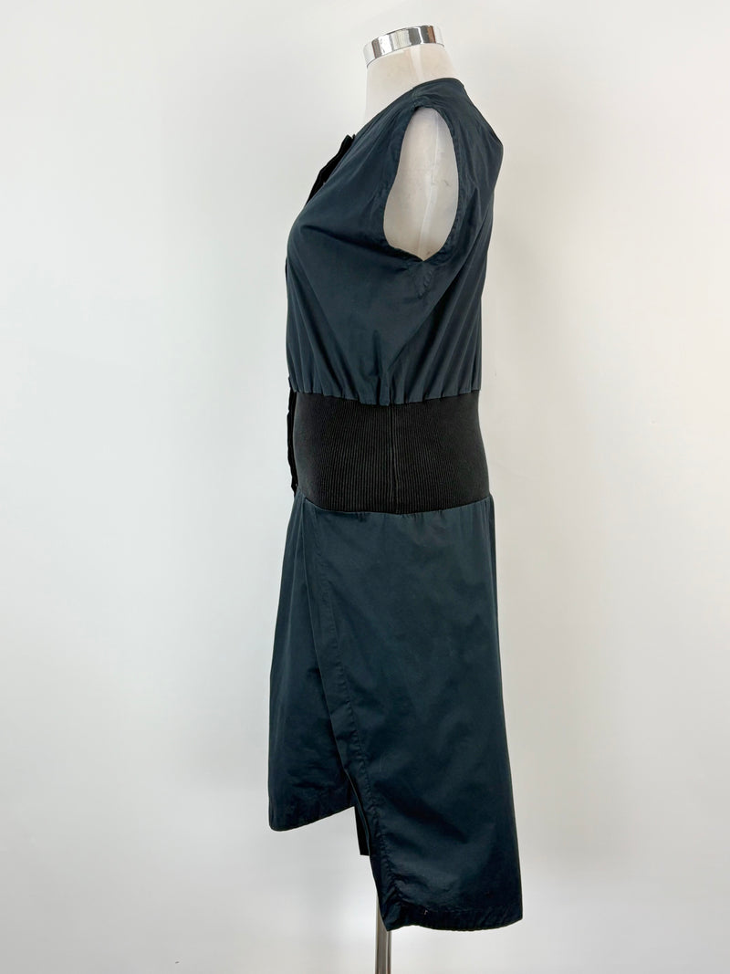Willow Black Sleeveless Tunic Dress - AU12