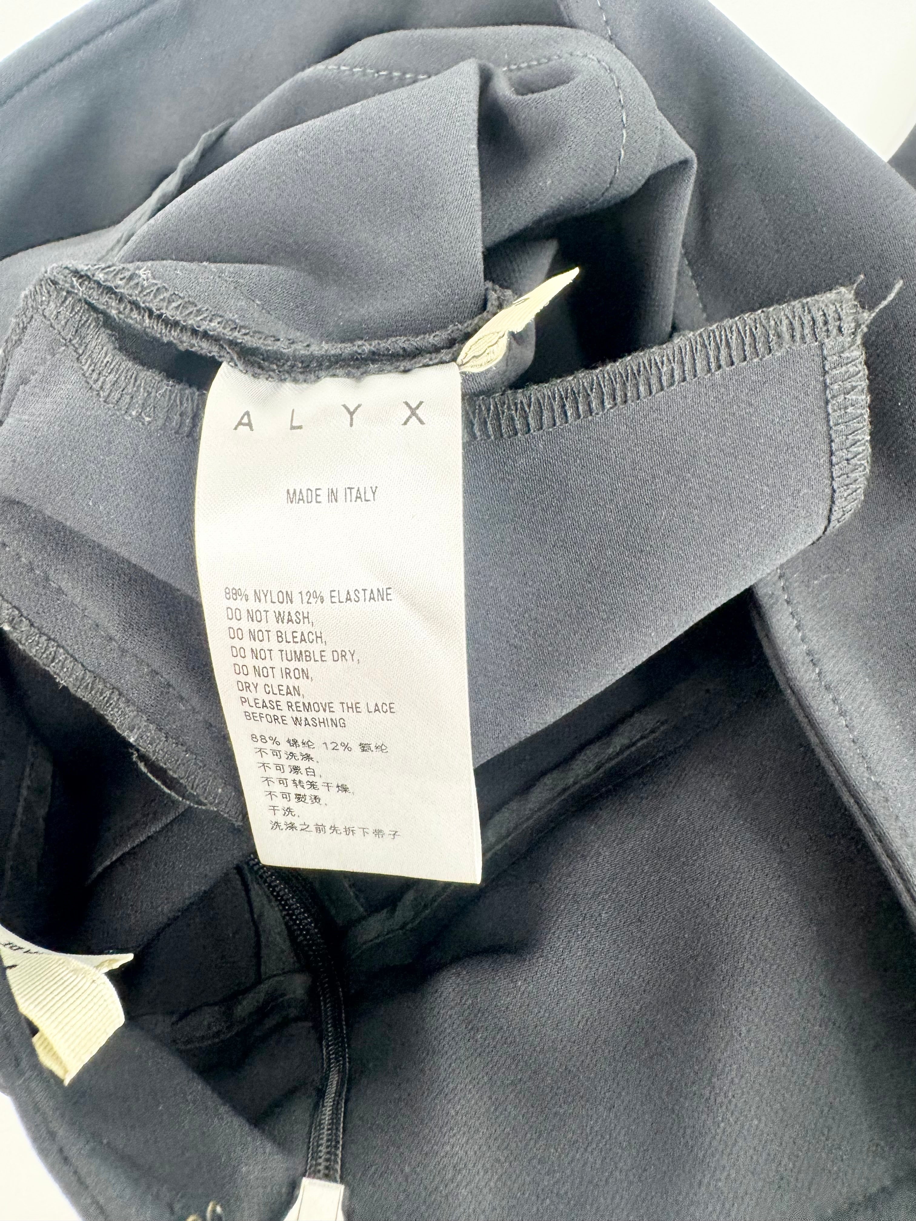 1017 ALYX 9SM Black Slacks - AU8/10