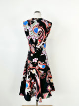 Mary Katrantzou Masson Urdu Paisley-Print Dress - AU10