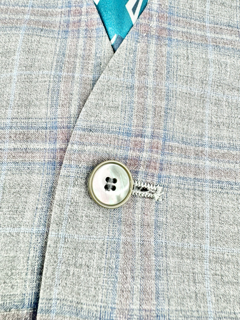Ted Baker Grey Wool Waistcoat - 40R