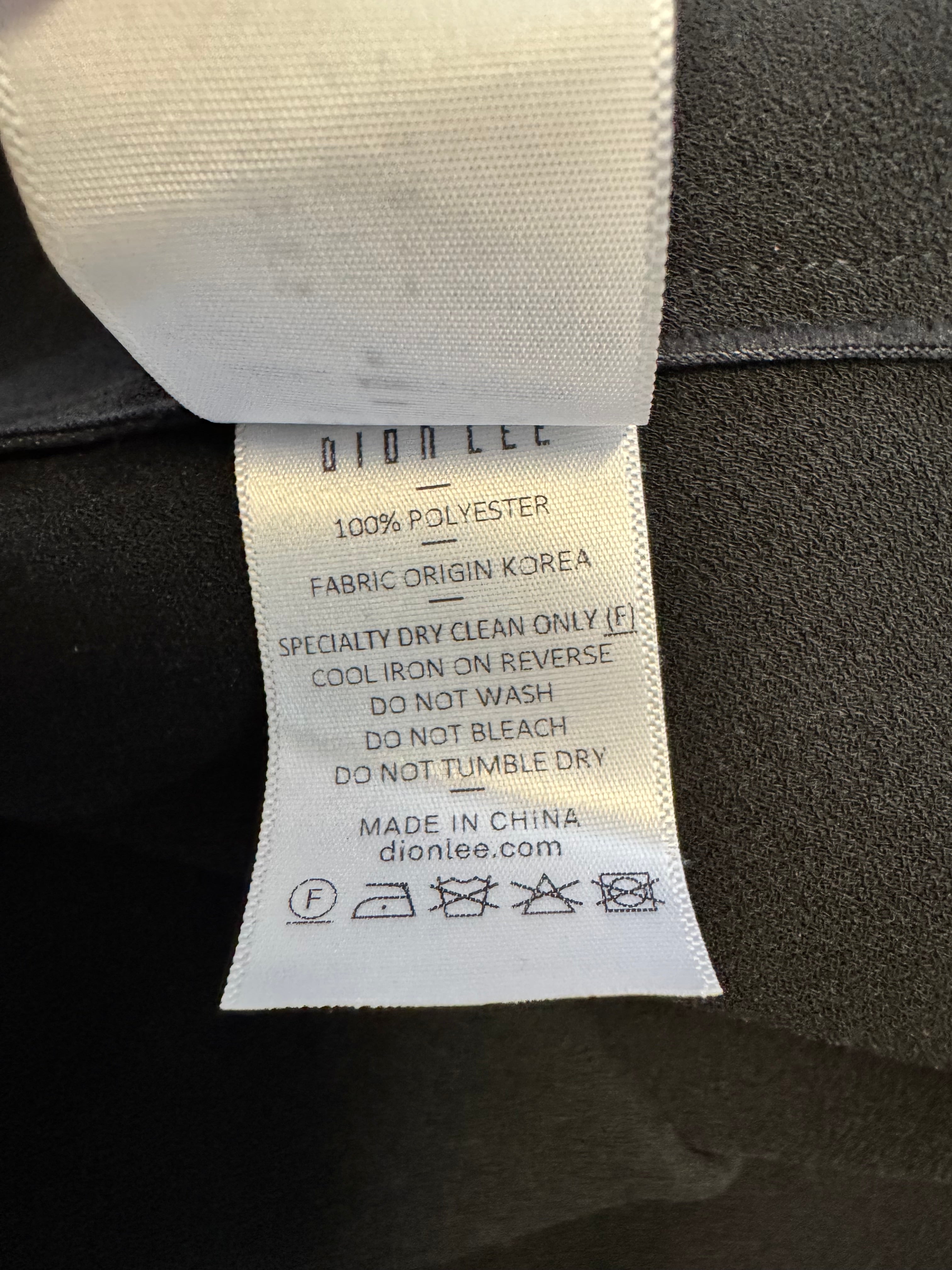 Dion Lee Black Pencil Skirt - AU6