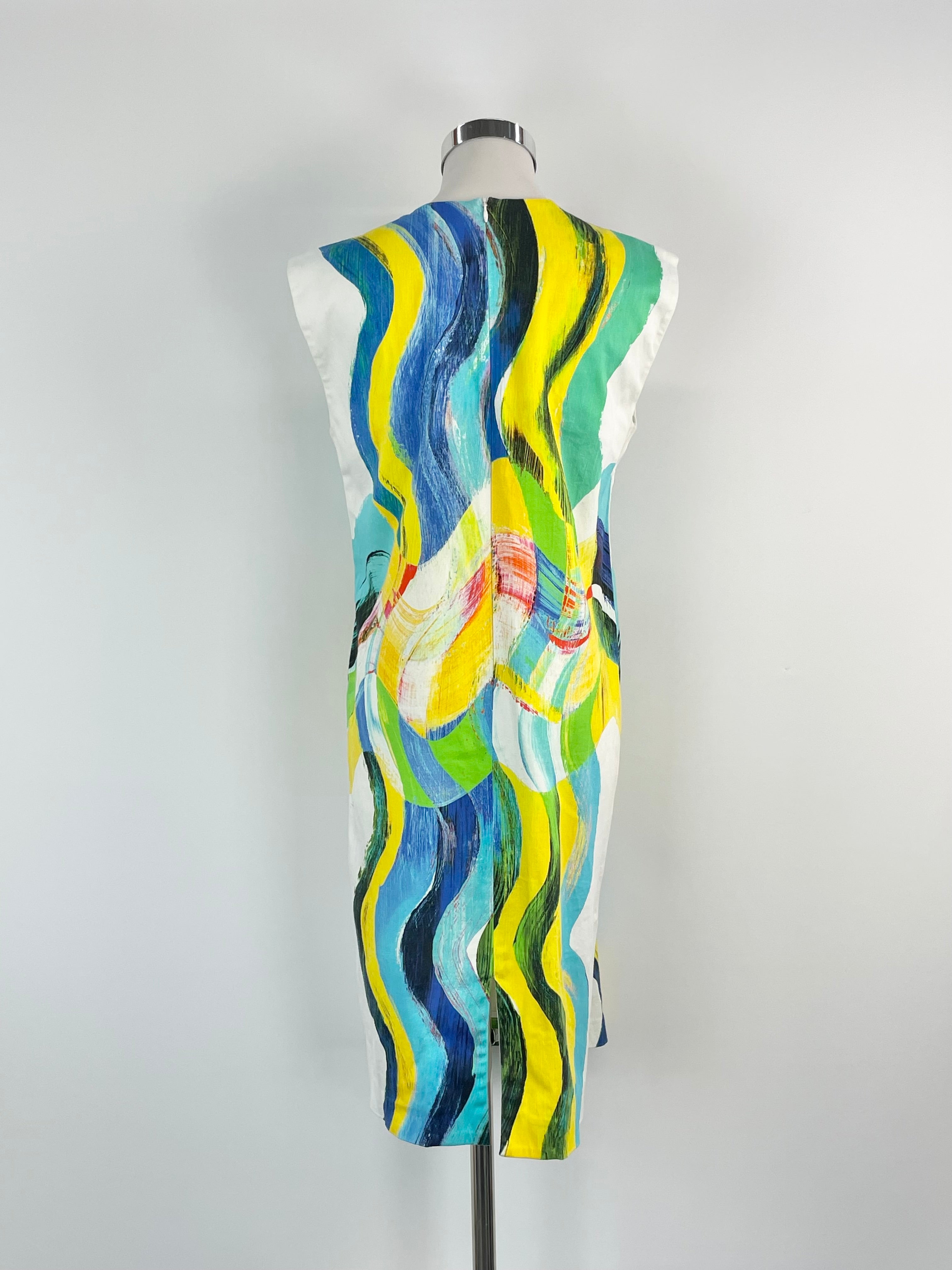 Marimekko Watercolour 'Hiisi' Shift Dress - AU6/8
